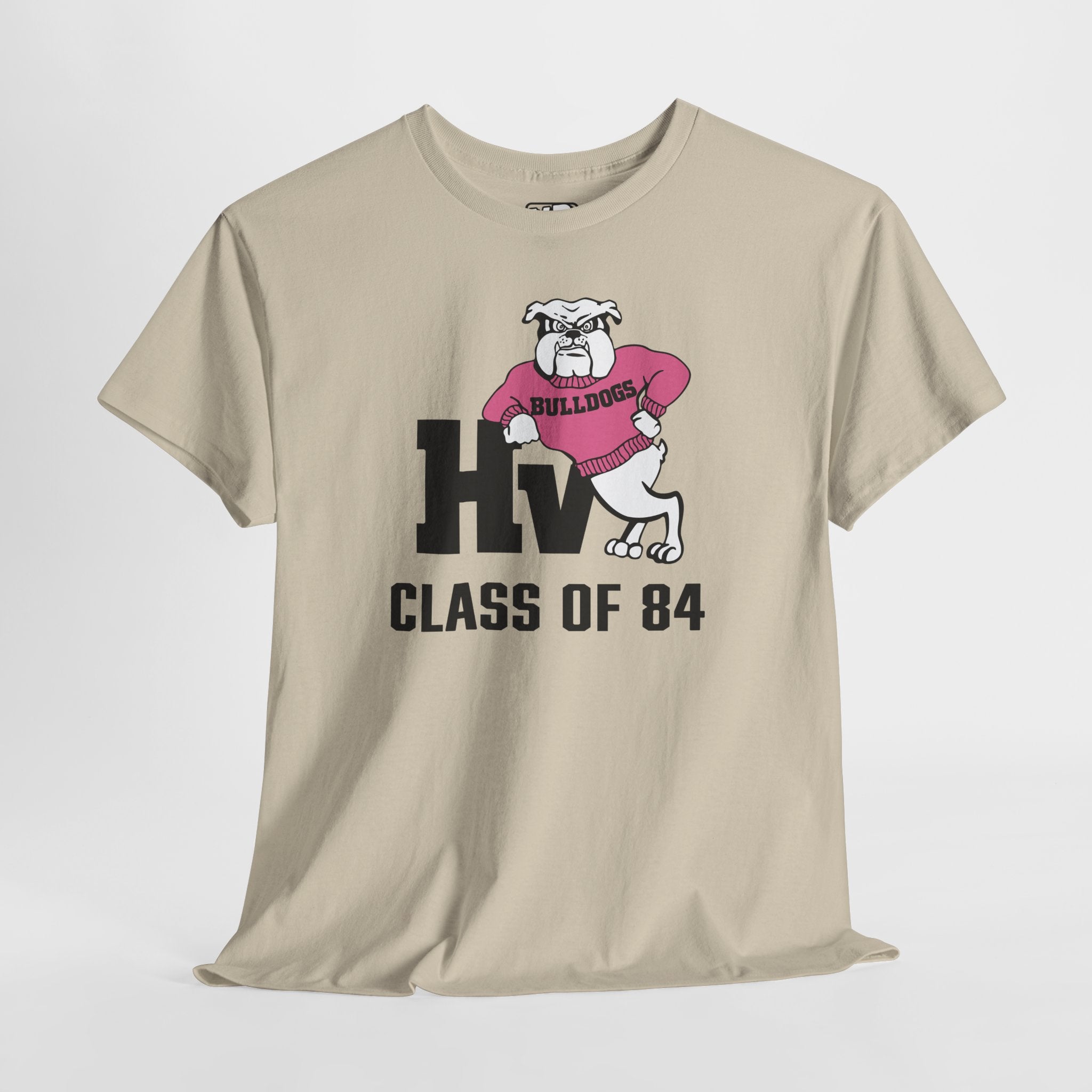 1985 Hill Valley Bulldogs logo Tee