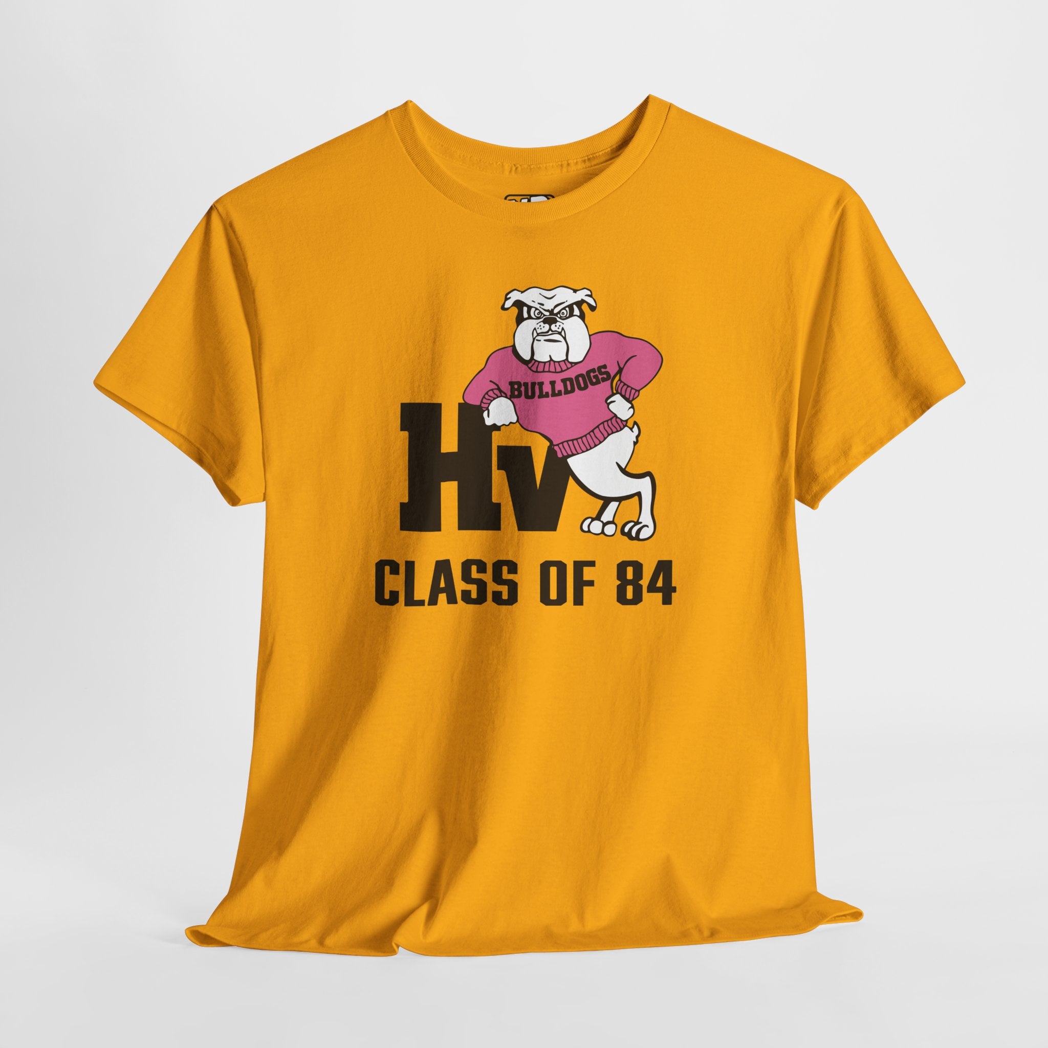 1985 Hill Valley Bulldogs logo Tee