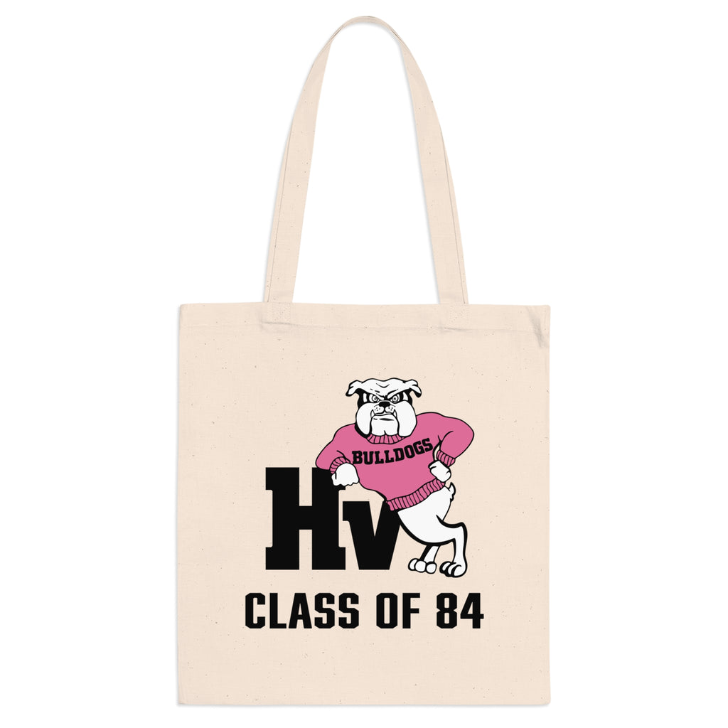 Bulldogs Class of 84 Tote Bag - Back to the Future Inspired Design