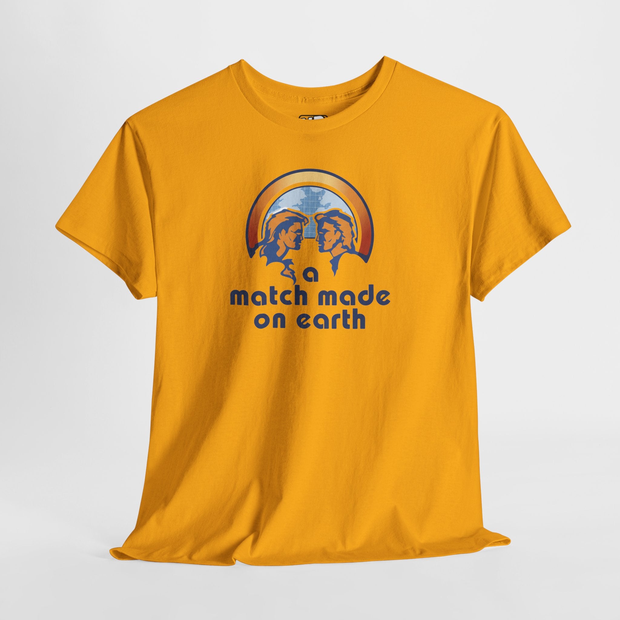 Hill Valley 2015 A Match Made on Earth Logo Tee