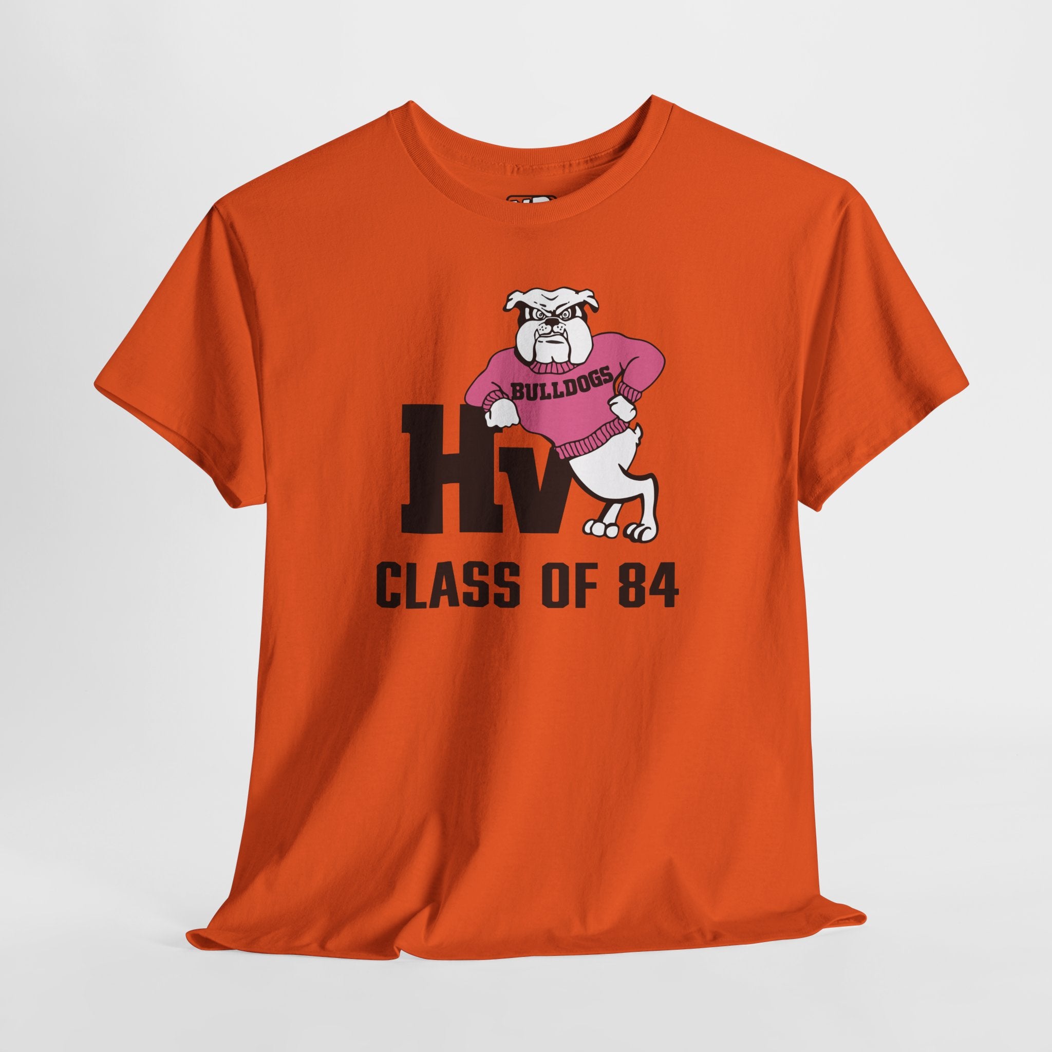 1985 Hill Valley Bulldogs logo Tee