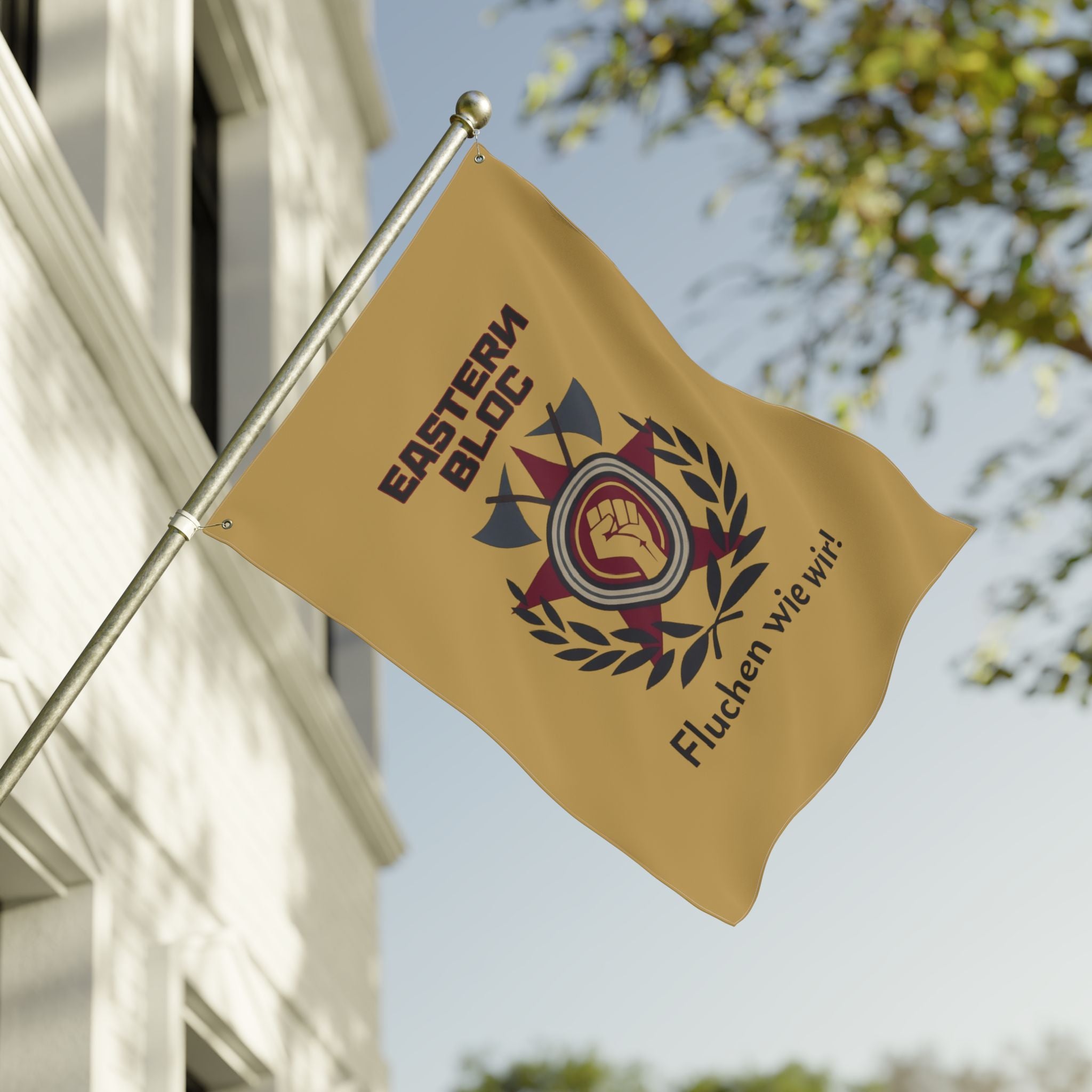 Vertical -  Timbers Army - Eastern Bloc  Double-Sided Military Flag
