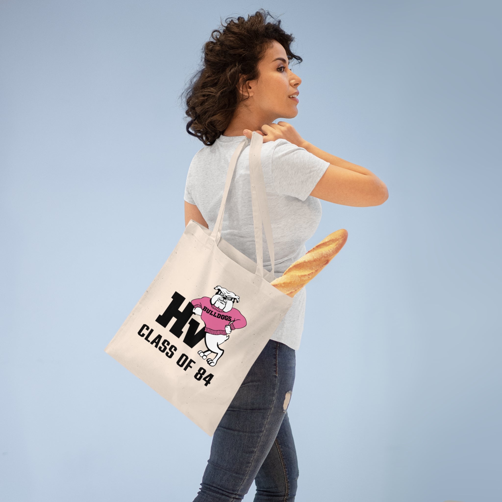 Bulldogs Class of 84 Tote Bag - Back to the Future Inspired Design