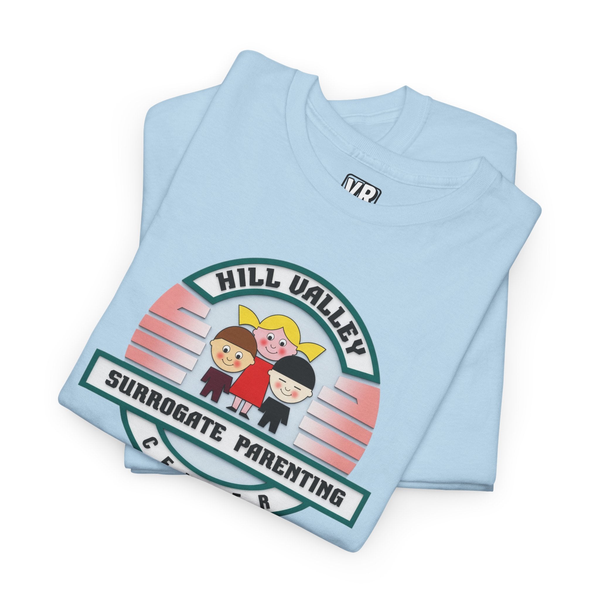 Hill Valley 2015 Surrogate Parenting Center Logo Tee