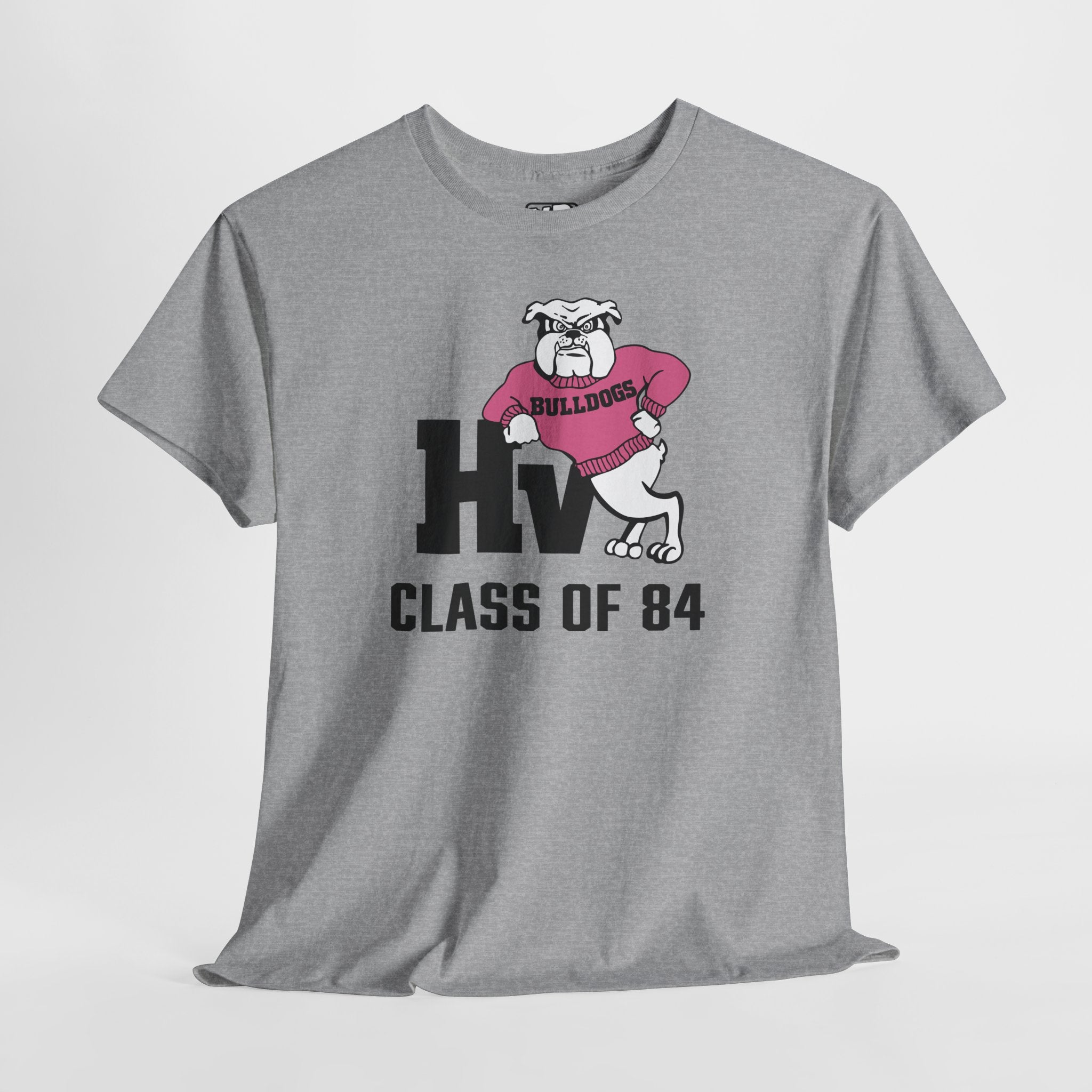 1985 Hill Valley Bulldogs logo Tee