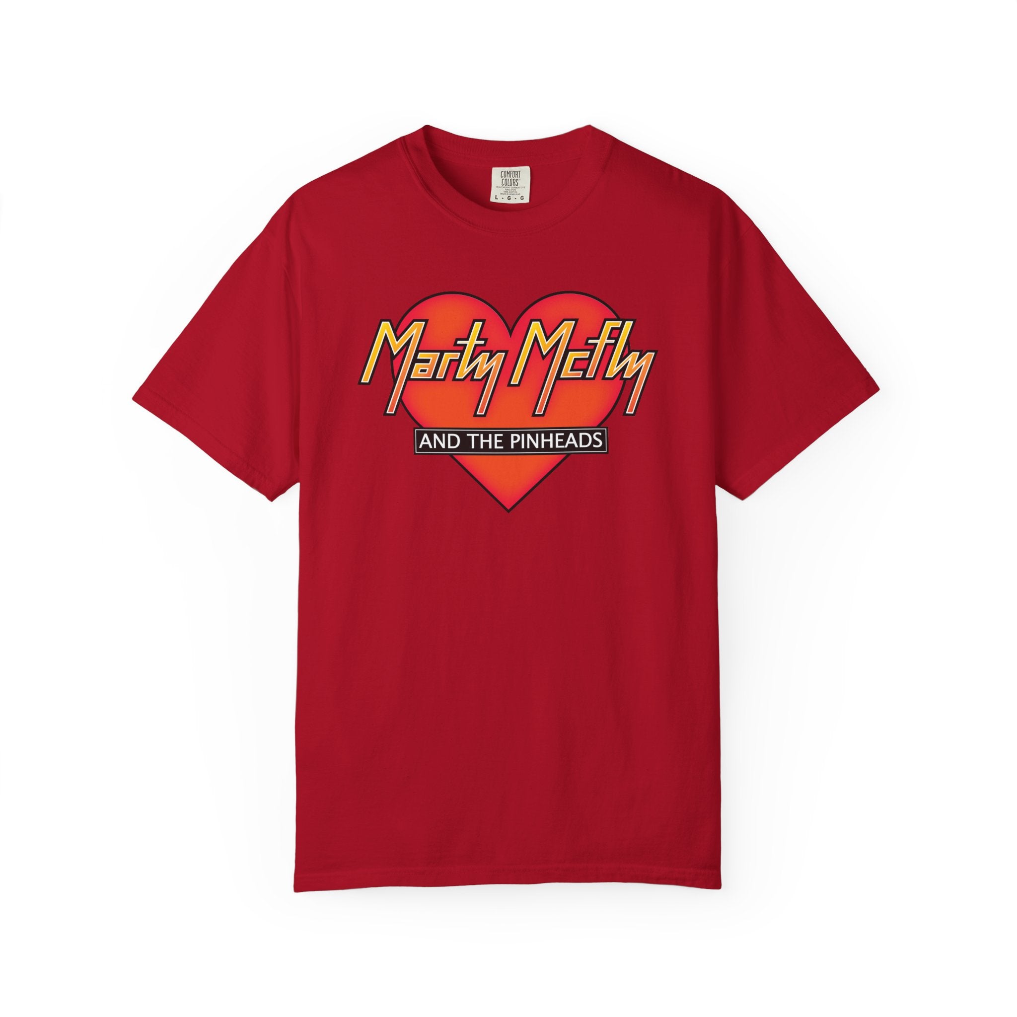 Marty McFly & The Pinheads Heart Logo T-Shirt