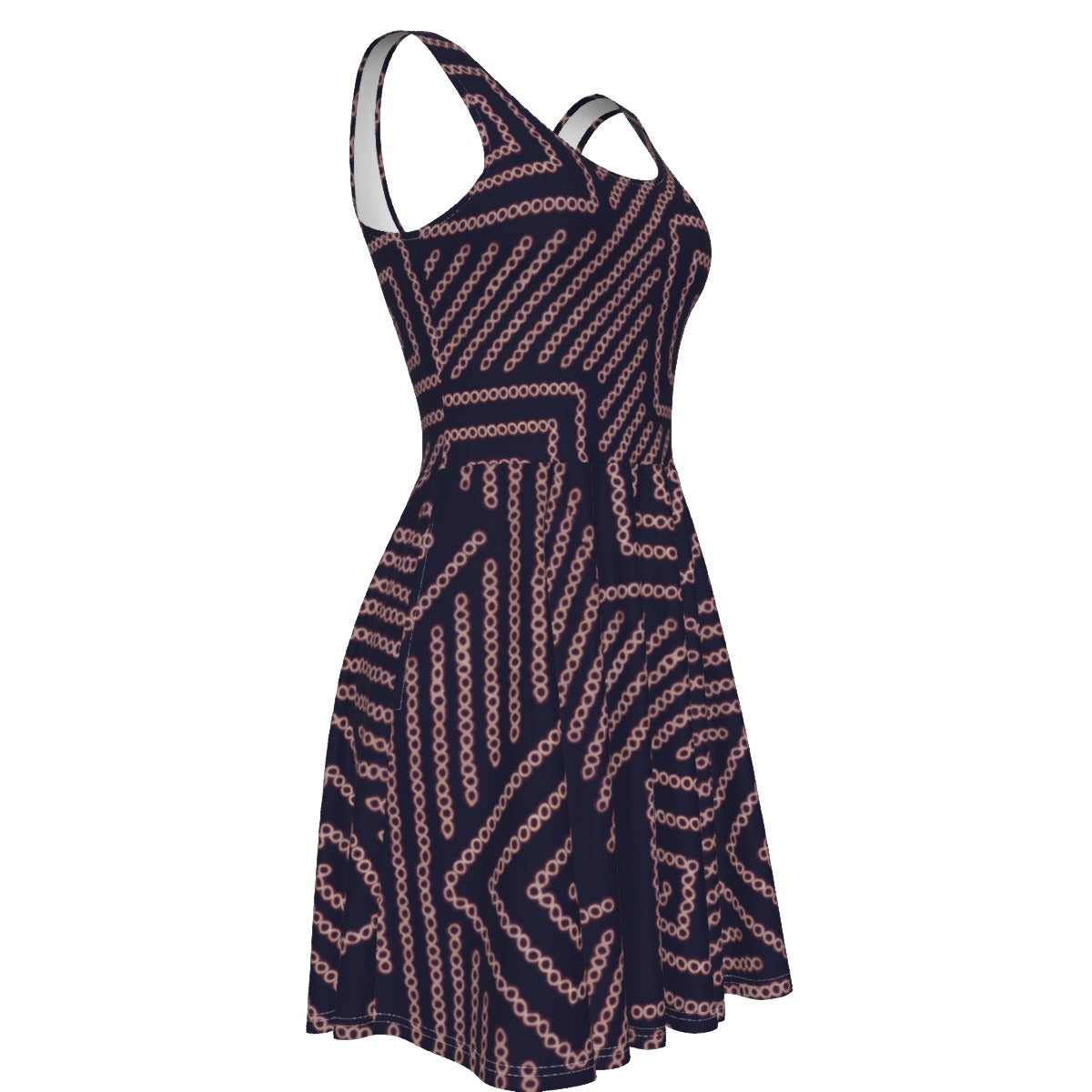 Marty Amoeba School Tank Vest Dress