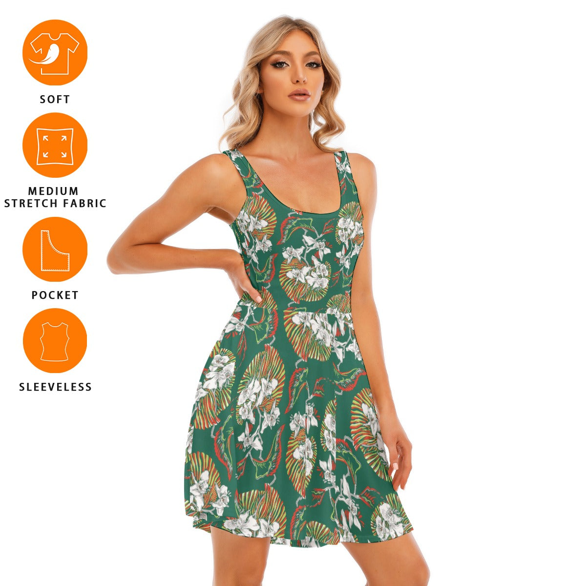Twin Pines Tank Vest Dress