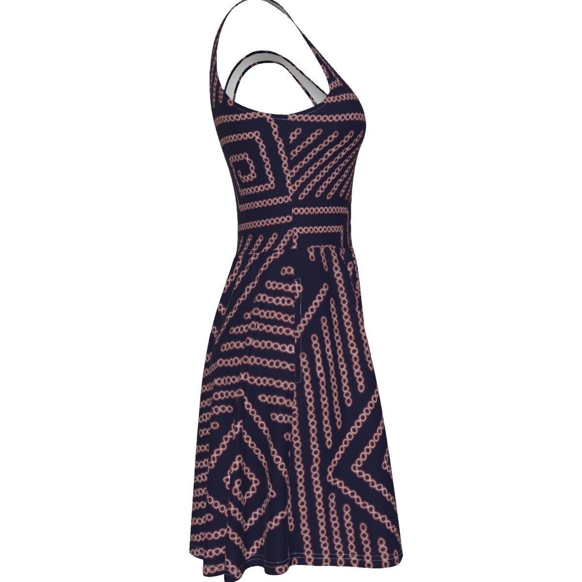 Marty Amoeba School Tank Vest Dress