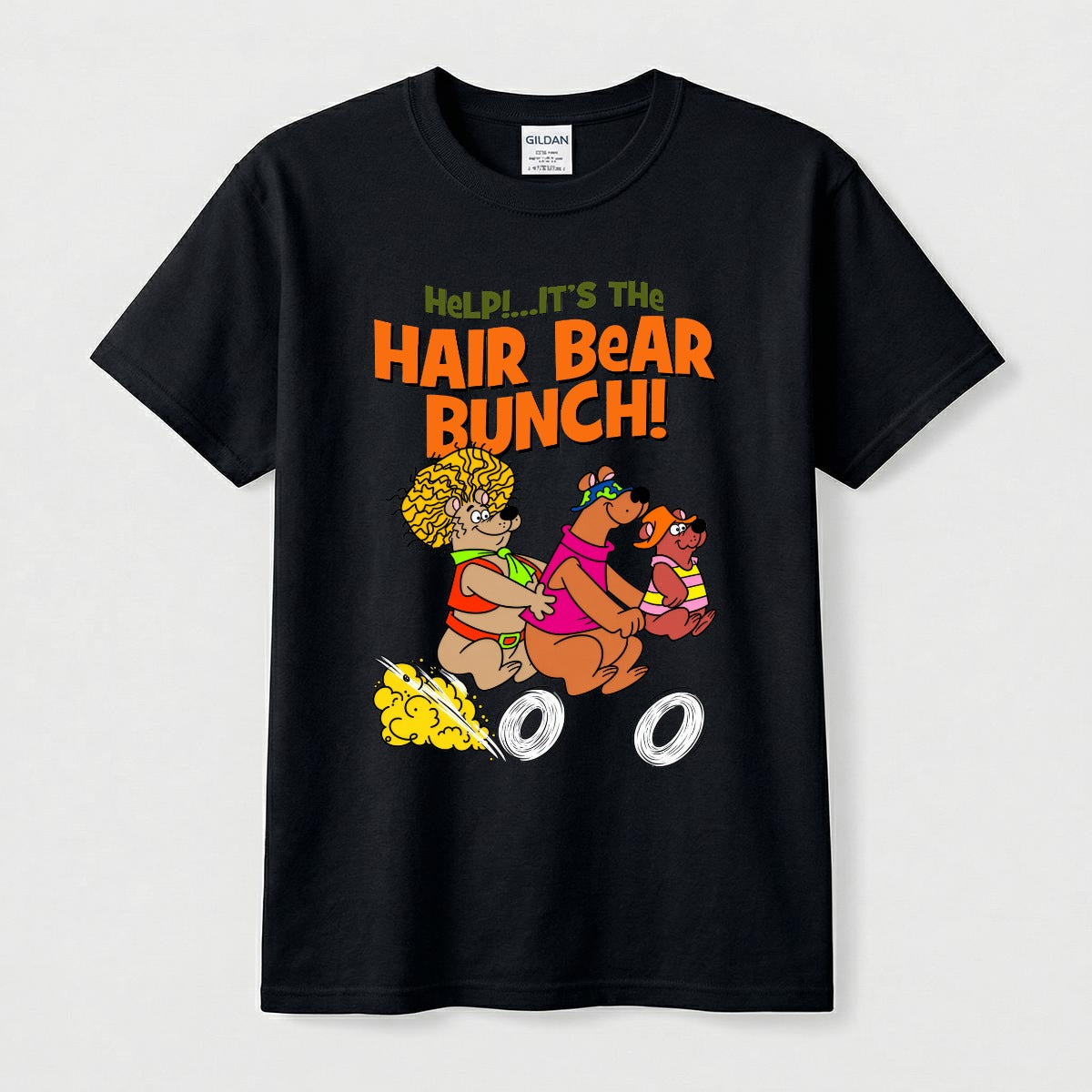 Hair Bear Bunch Graphic Tee