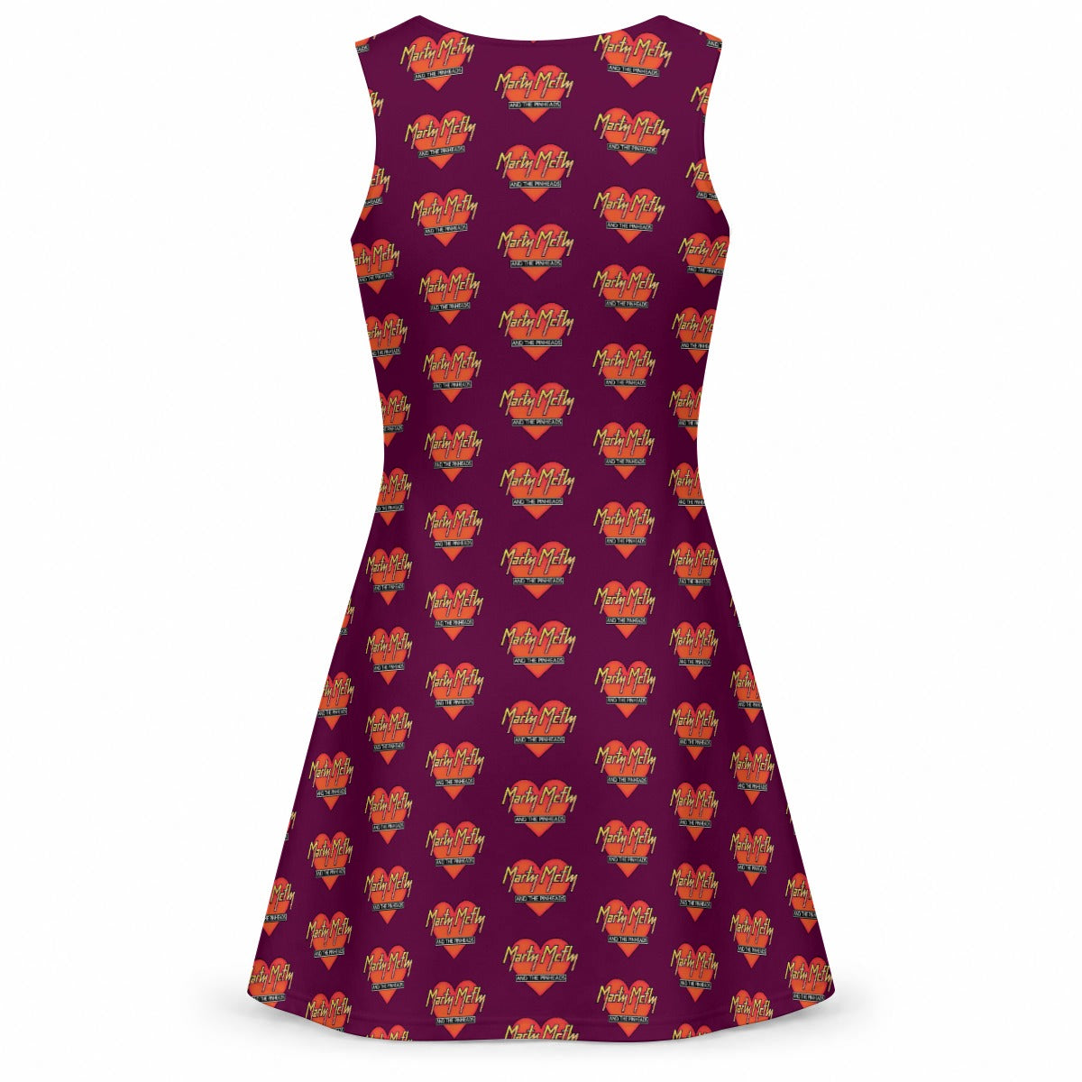 Marty and the Pinheads Purple Yoga Tank Dress