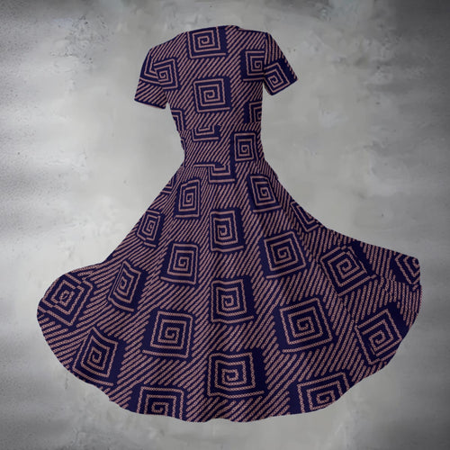 Amoeba Midi Dress