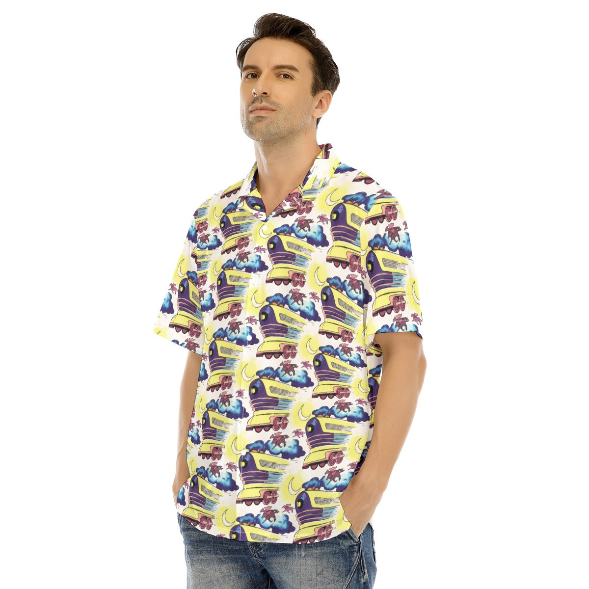 Doc Brown Train Shirt - Back to the Future