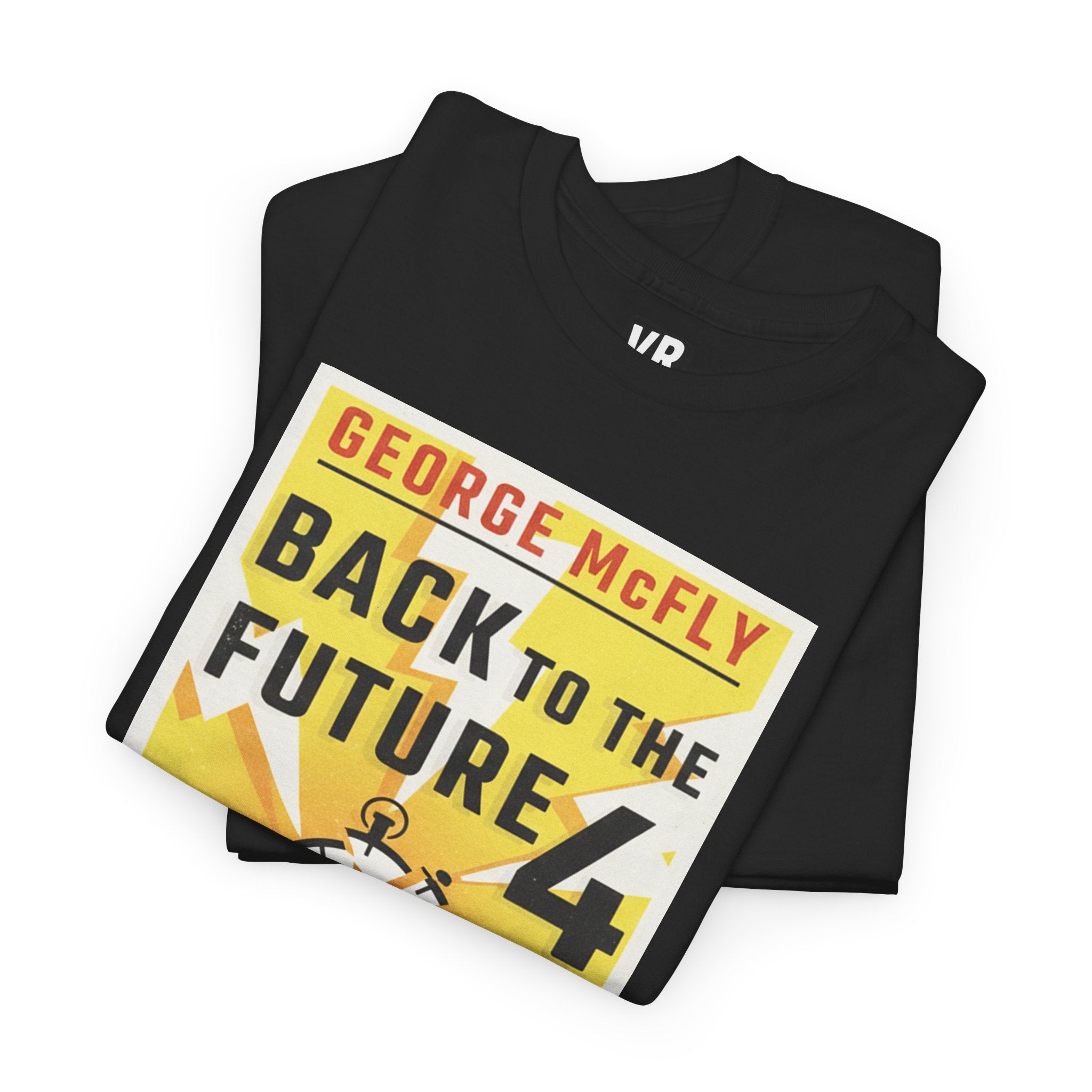 Back to the Future 4 Book logo Tee