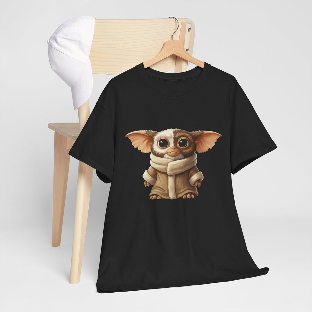 Grogwai Mashup Graphic Tee — Cozy Cute Alien Character T‑Shirt - Gizmo and Grogu all in one!