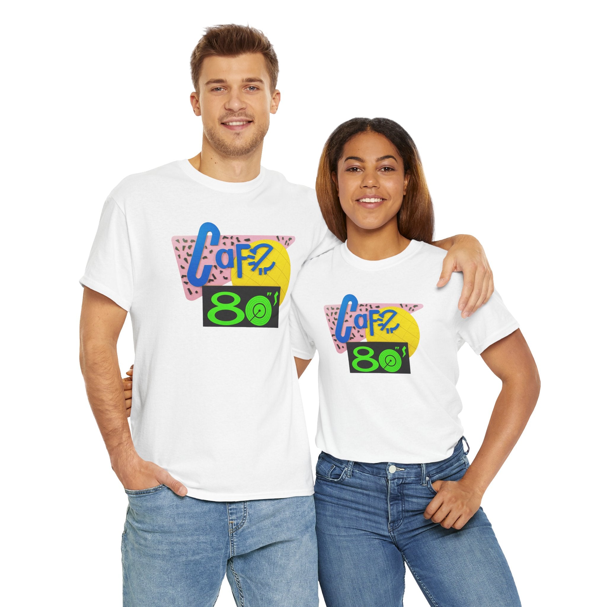 Hill Valley 2015 Cafe 80's Logo Tee