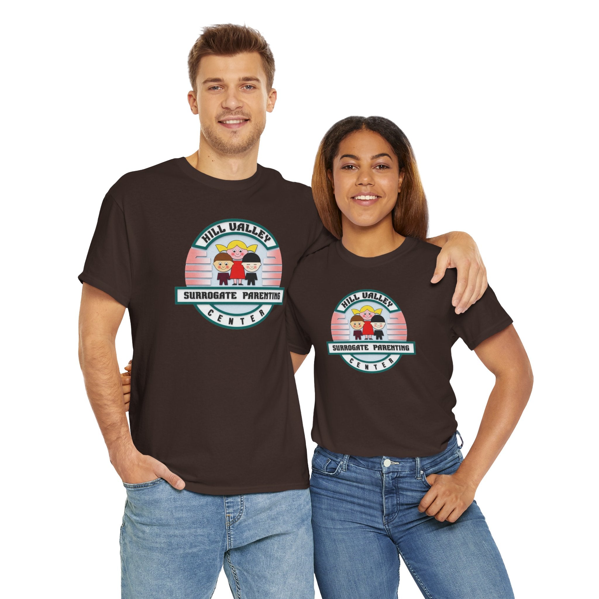 Hill Valley 2015 Surrogate Parenting Center Logo Tee