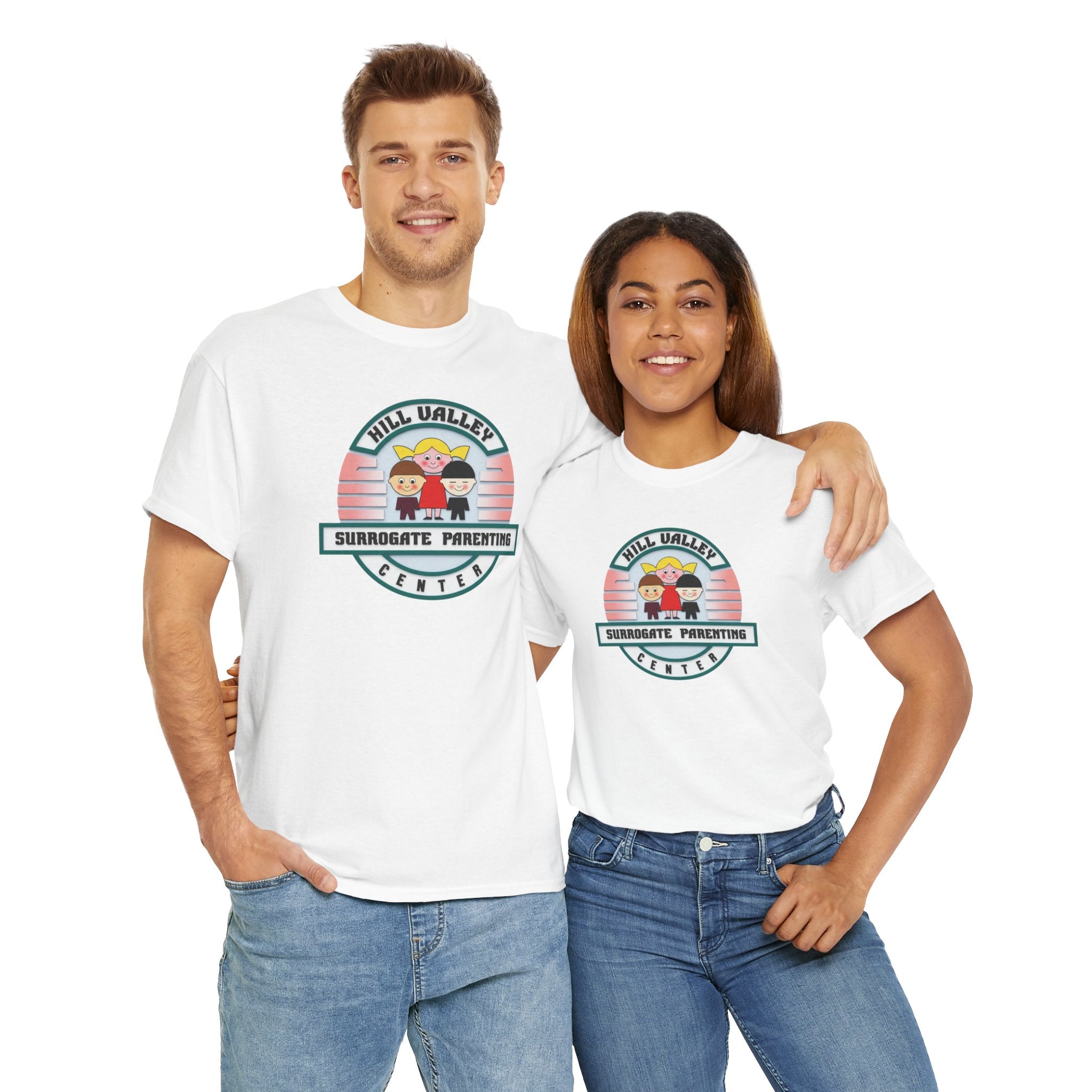 Hill Valley 2015 Surrogate Parenting Center Logo Tee
