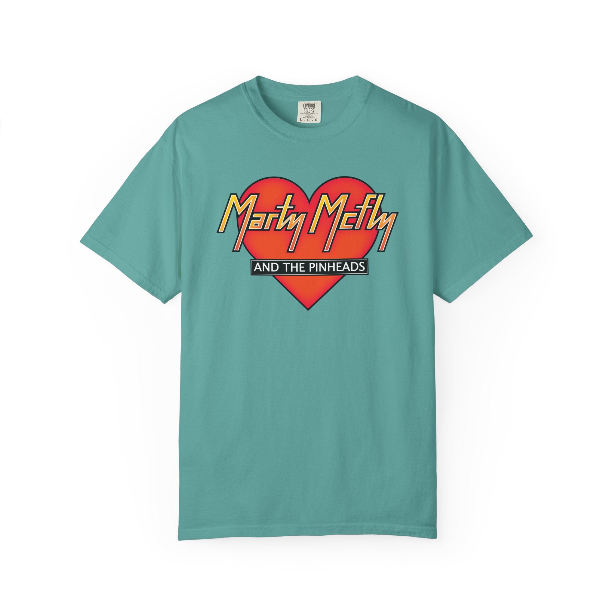 Marty McFly & The Pinheads Heart Logo T-Shirt