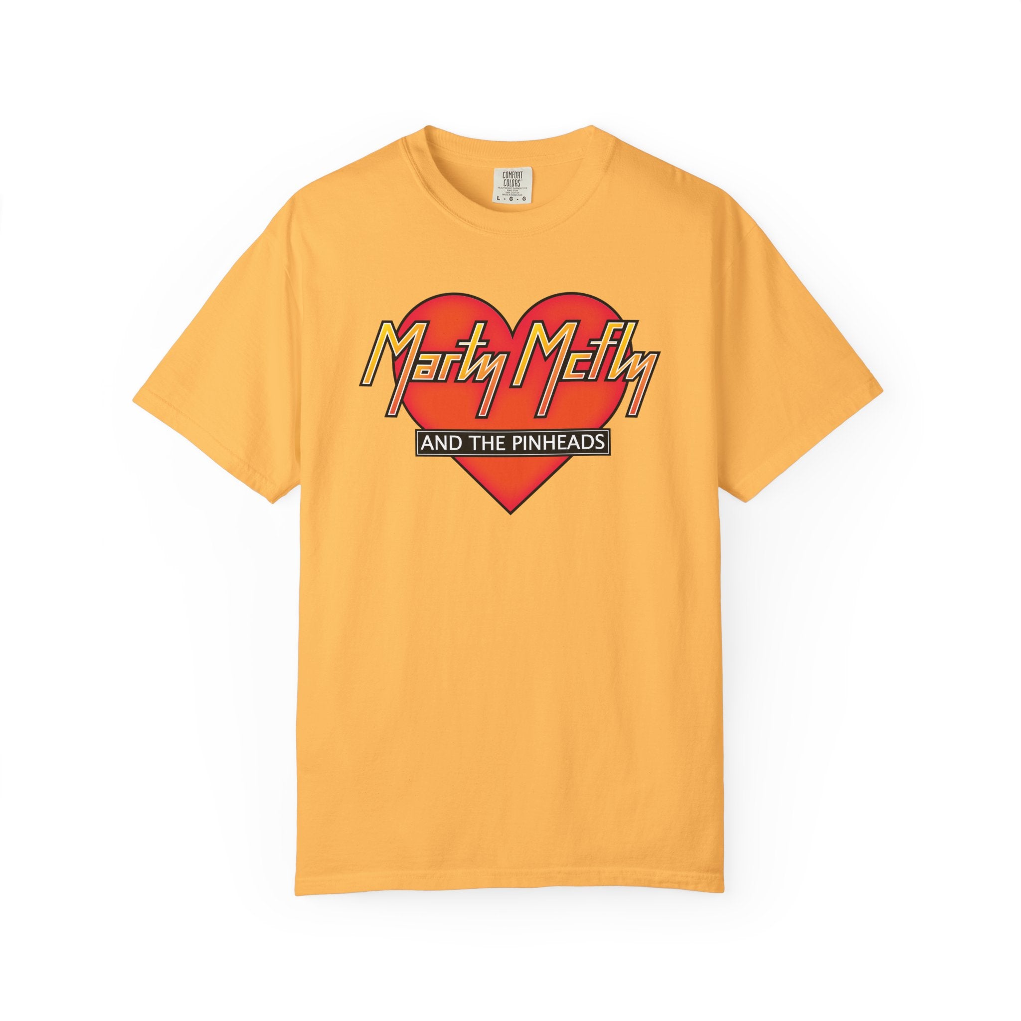 Marty McFly & The Pinheads Heart Logo T-Shirt