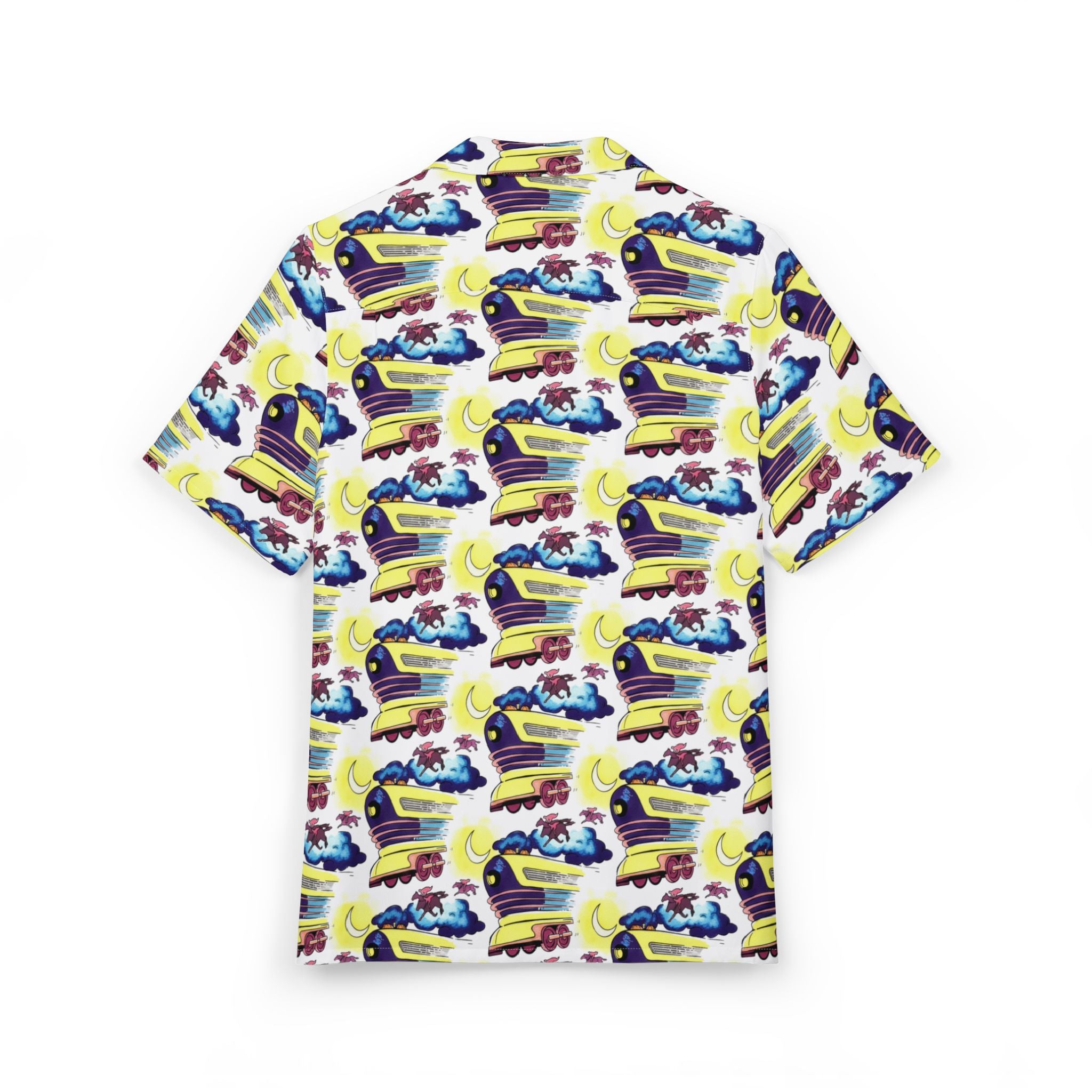 Button-Down Shirt Doc Brown Train - Back to the Future II Inspired