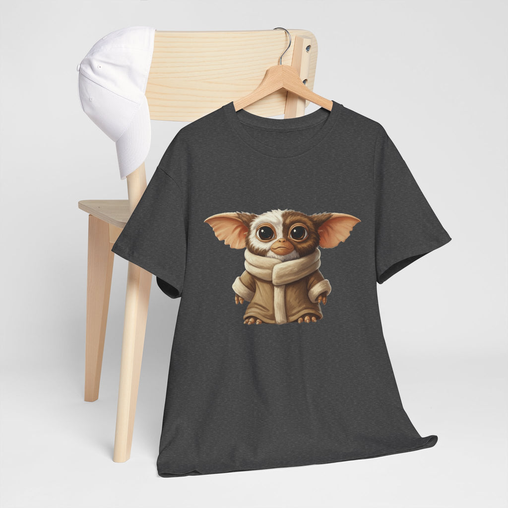 Grogwai Mashup Graphic Tee — Cozy Cute Alien Character T‑Shirt - Gizmo and Grogu all in one!
