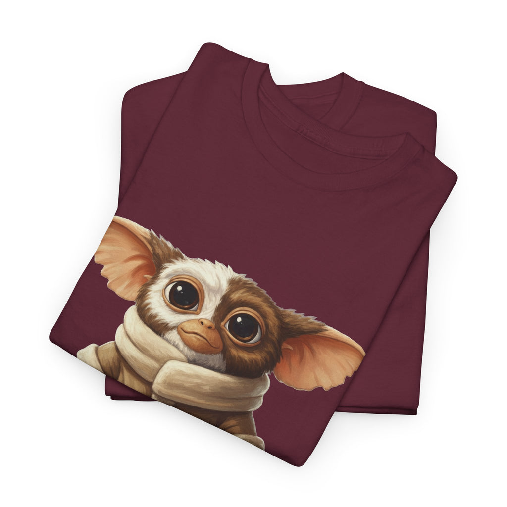 Grogwai Mashup Graphic Tee — Cozy Cute Alien Character T‑Shirt - Gizmo and Grogu all in one!