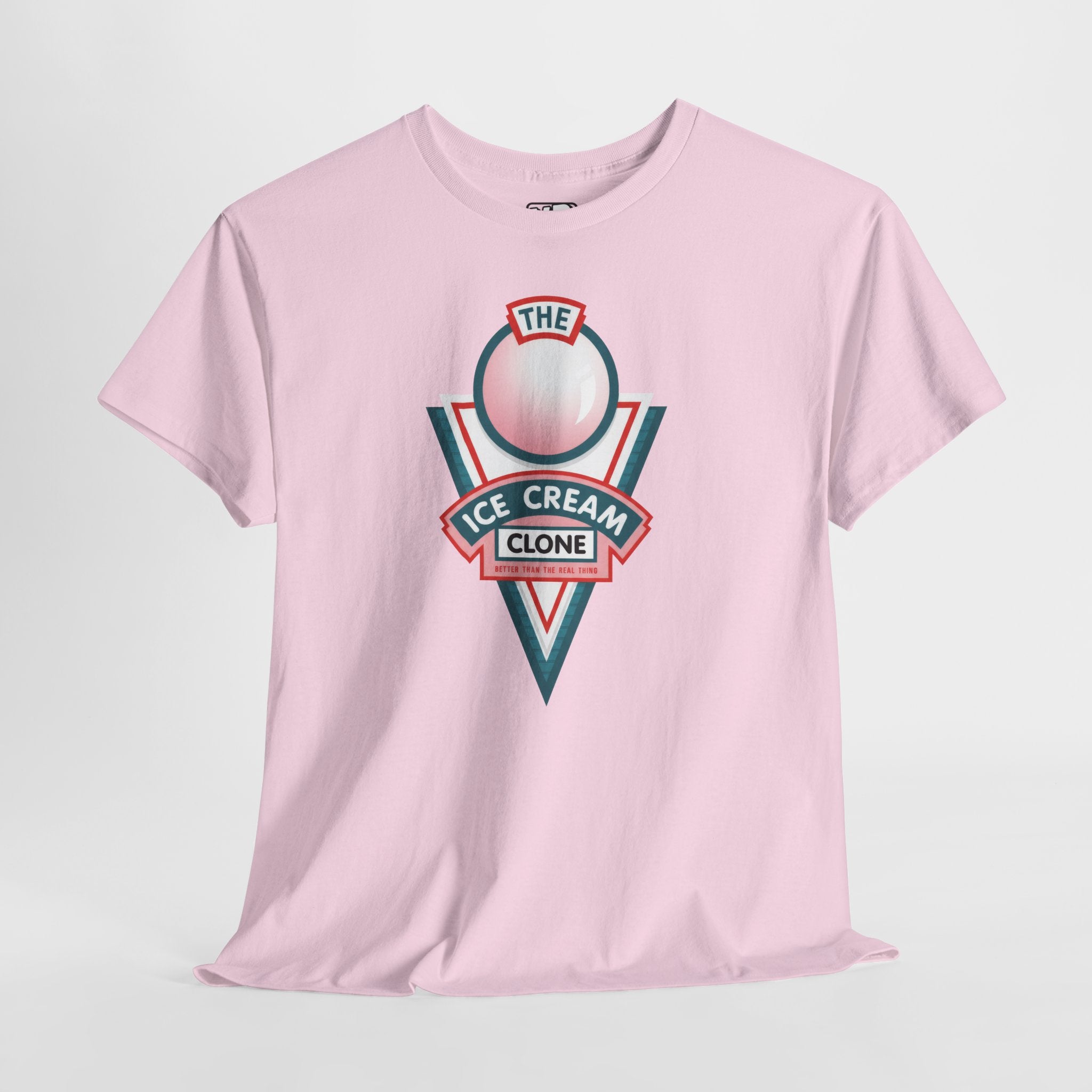 Hill Valley 2015 Ice Cream Clone Tee — Retro Scoop Logo T-Shirt