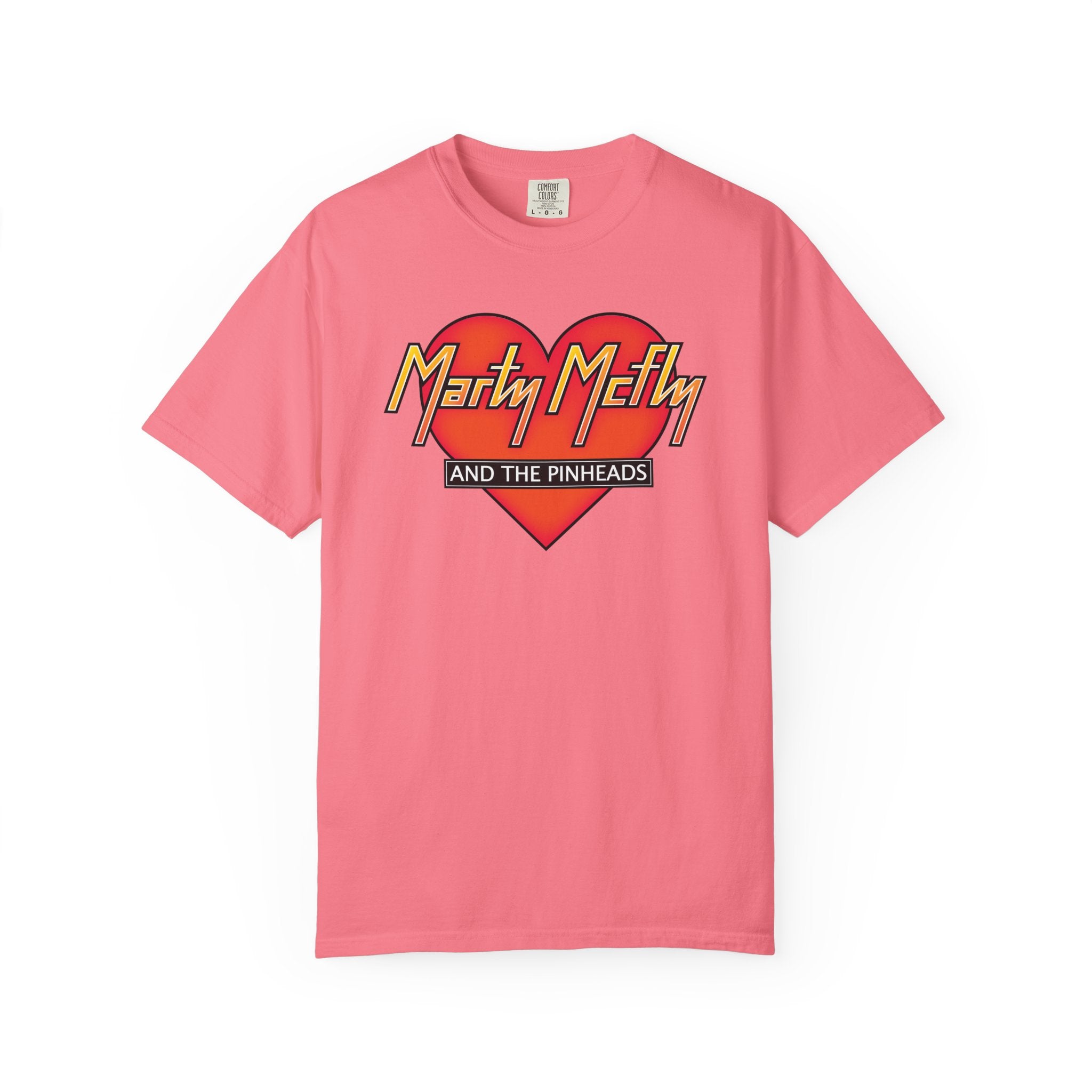 Marty McFly & The Pinheads Heart Logo T-Shirt