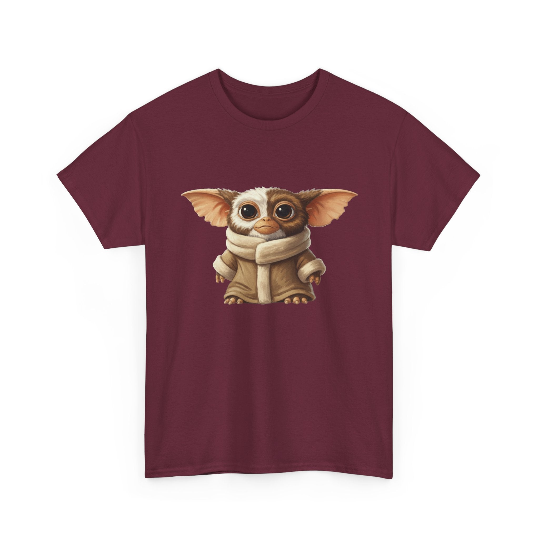 Grogwai Mashup Graphic Tee — Cozy Cute Alien Character T‑Shirt - Gizmo and Grogu all in one!