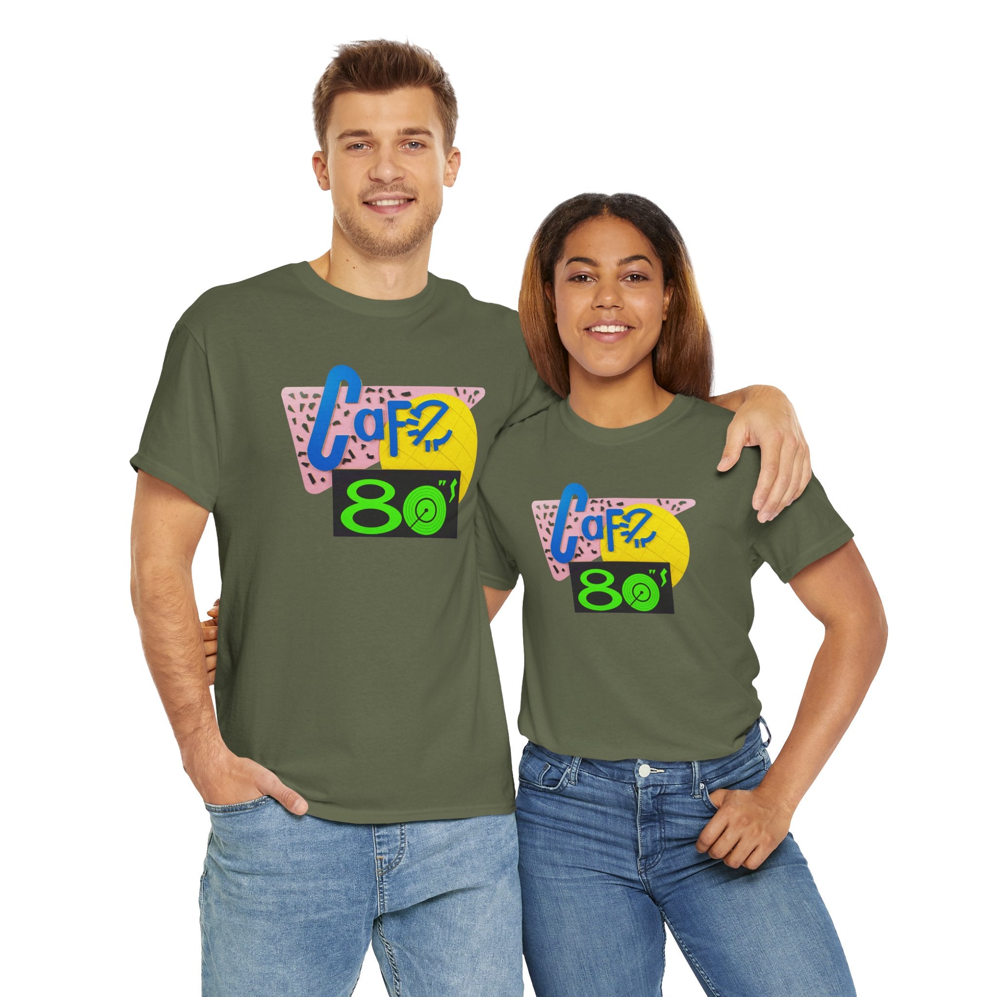 Hill Valley 2015 Cafe 80's Logo Tee