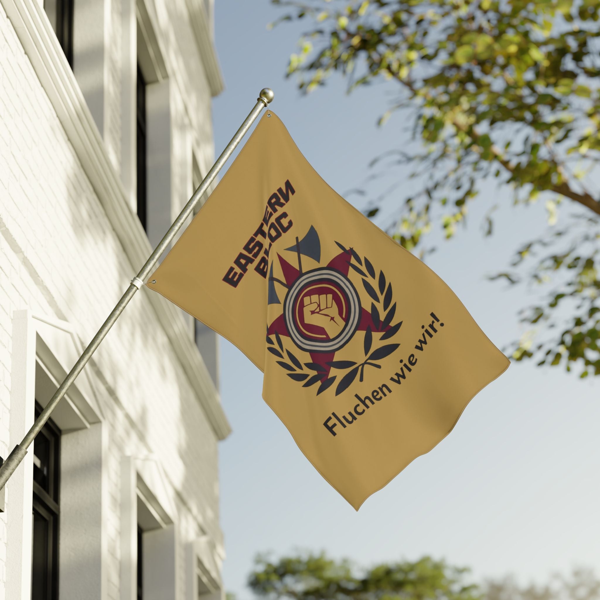 Vertical -  Timbers Army - Eastern Bloc  Double-Sided Military Flag
