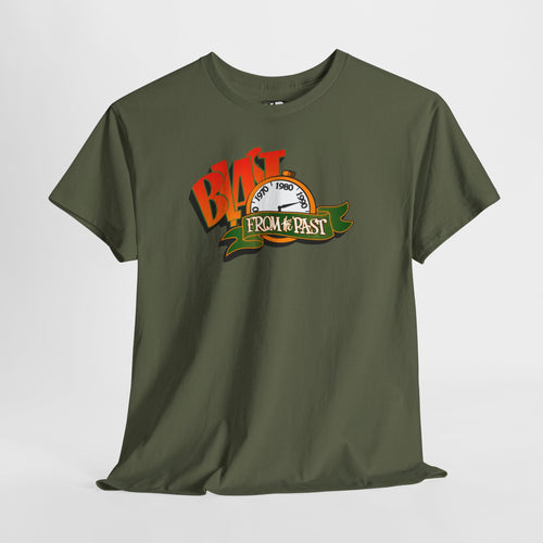 Unisex tee with a retro Blast From the Past antique-shop logo