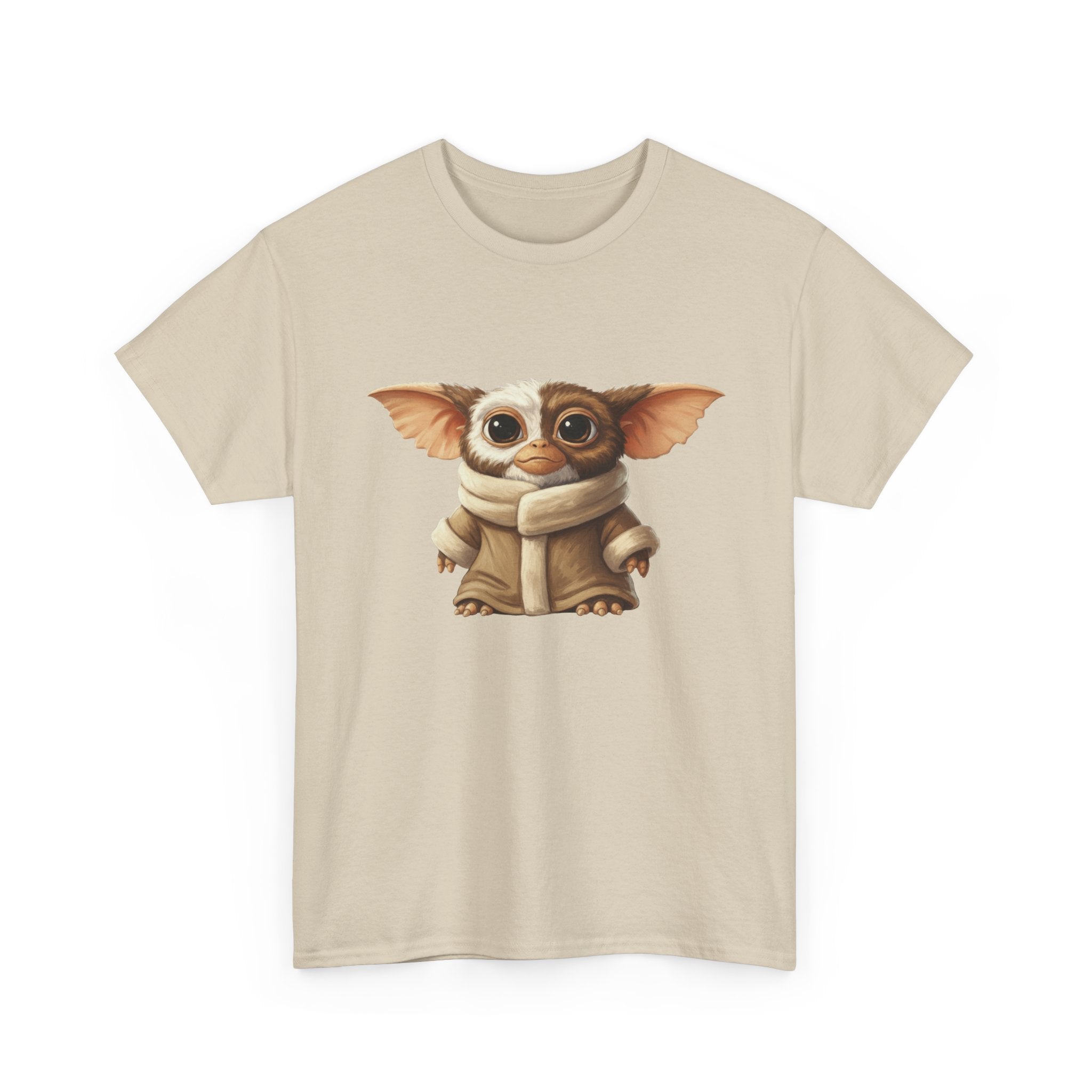 Grogwai Mashup Graphic Tee — Cozy Cute Alien Character T‑Shirt - Gizmo and Grogu all in one!