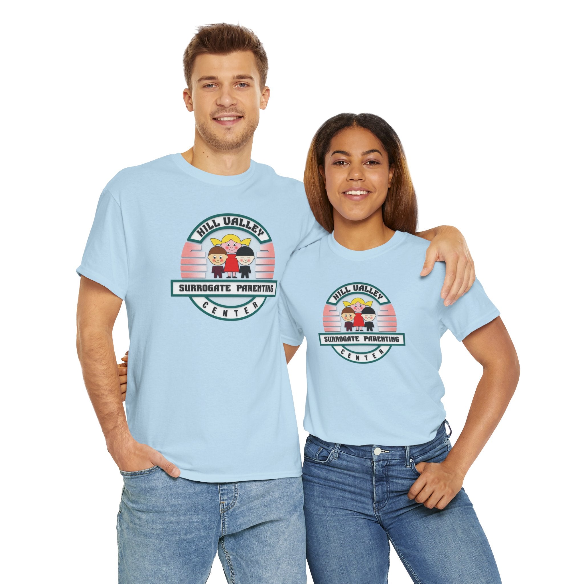 Hill Valley 2015 Surrogate Parenting Center Logo Tee