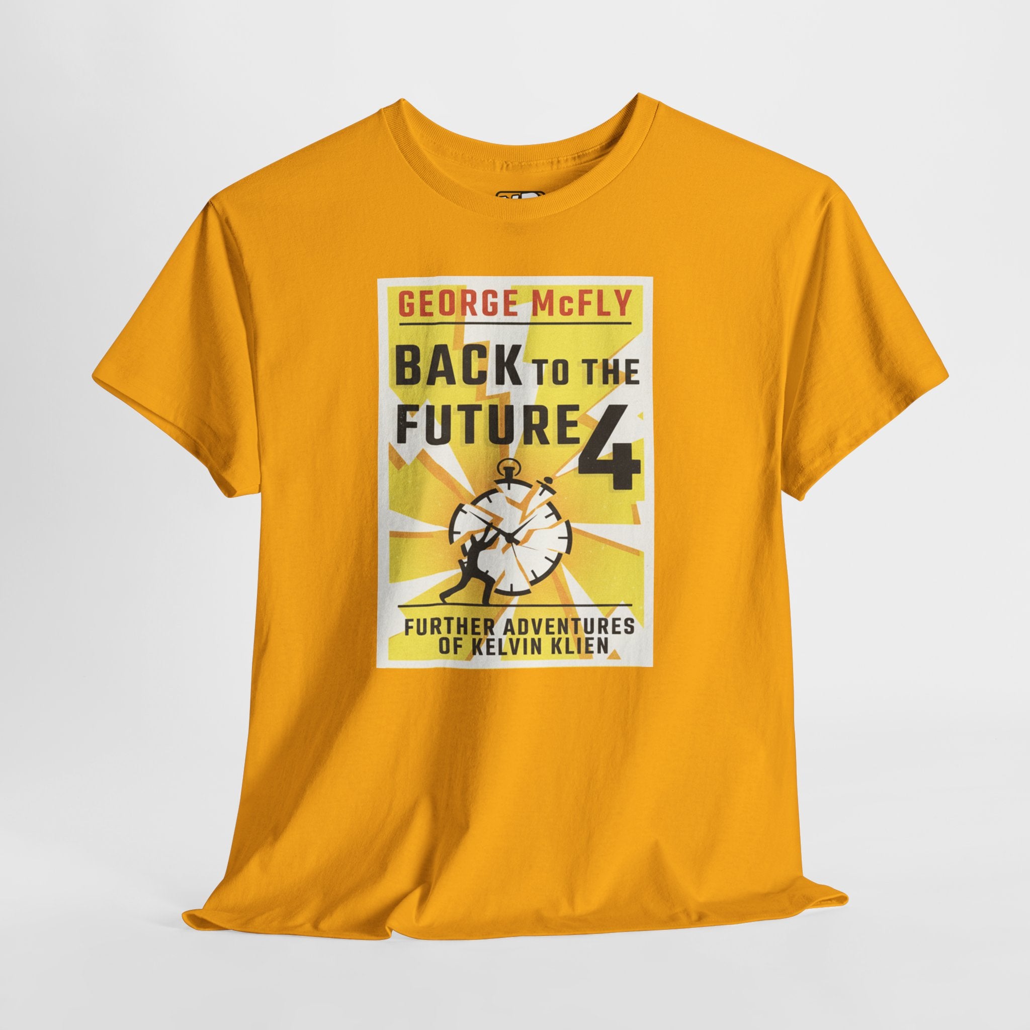 Back to the Future 4 Book logo Tee