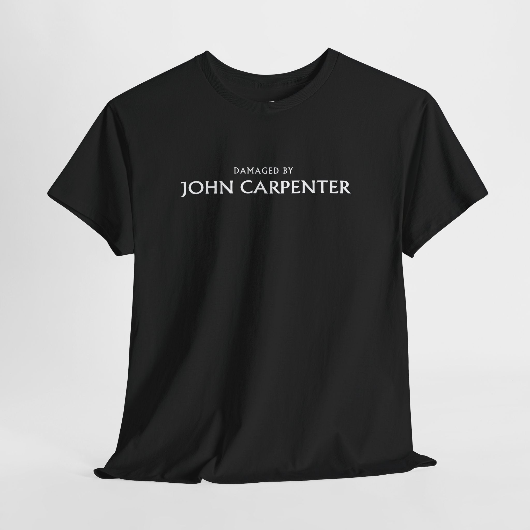 Damaged by John Carpenter Movie Credits Tee
