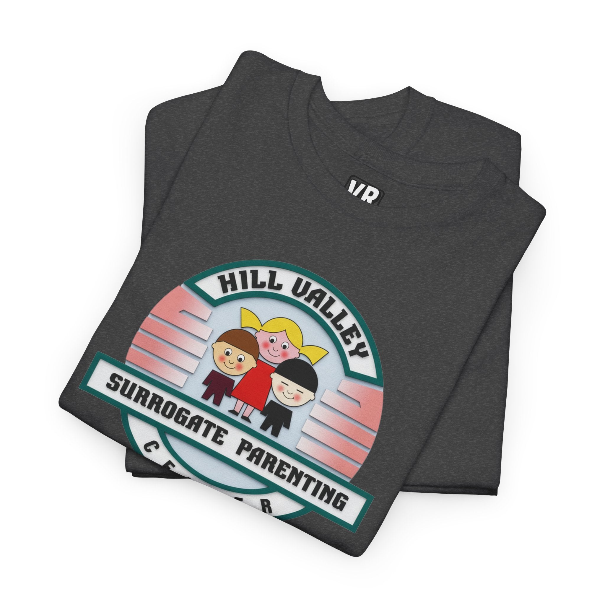 Hill Valley 2015 Surrogate Parenting Center Logo Tee