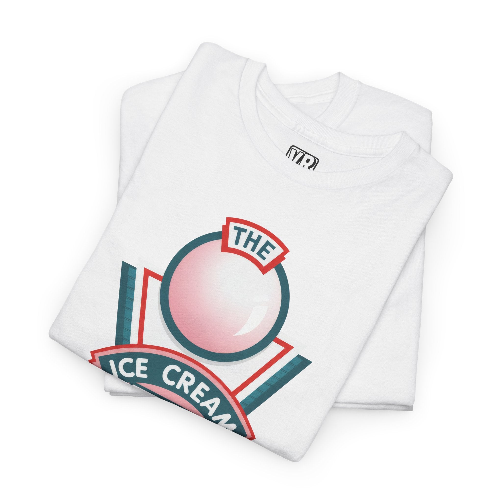Hill Valley 2015 Ice Cream Clone Tee — Retro Scoop Logo T-Shirt
