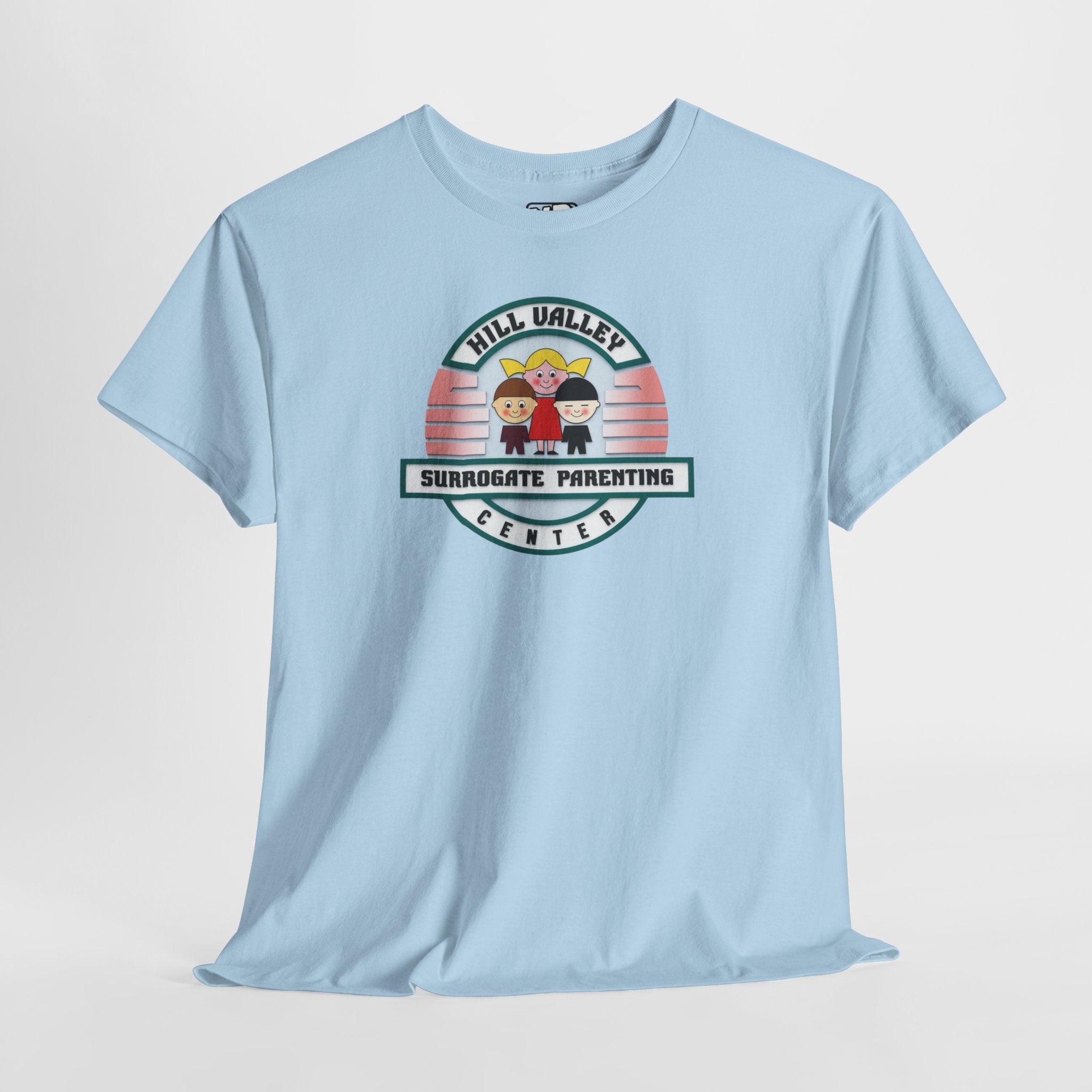 Hill Valley 2015 Surrogate Parenting Center Logo Tee