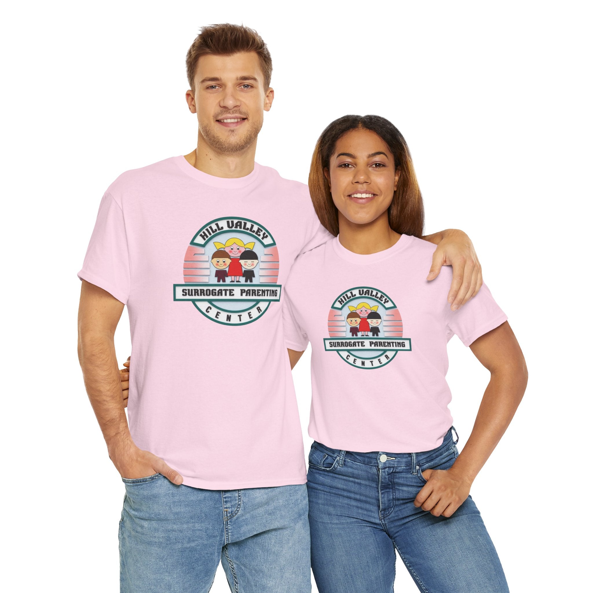 Hill Valley 2015 Surrogate Parenting Center Logo Tee