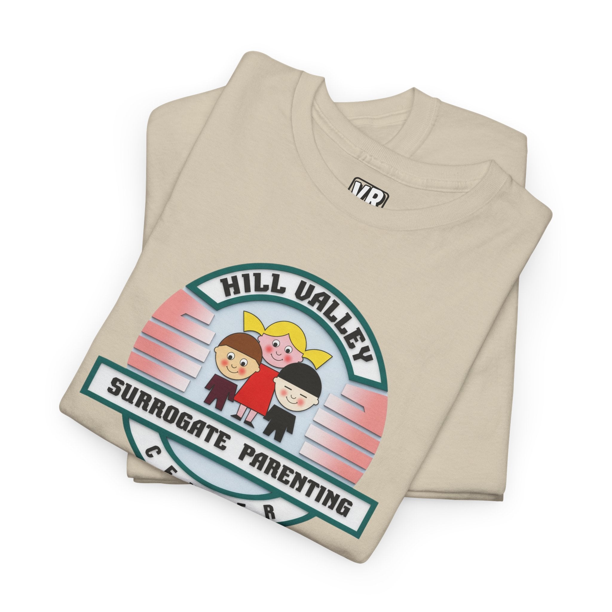 Hill Valley 2015 Surrogate Parenting Center Logo Tee
