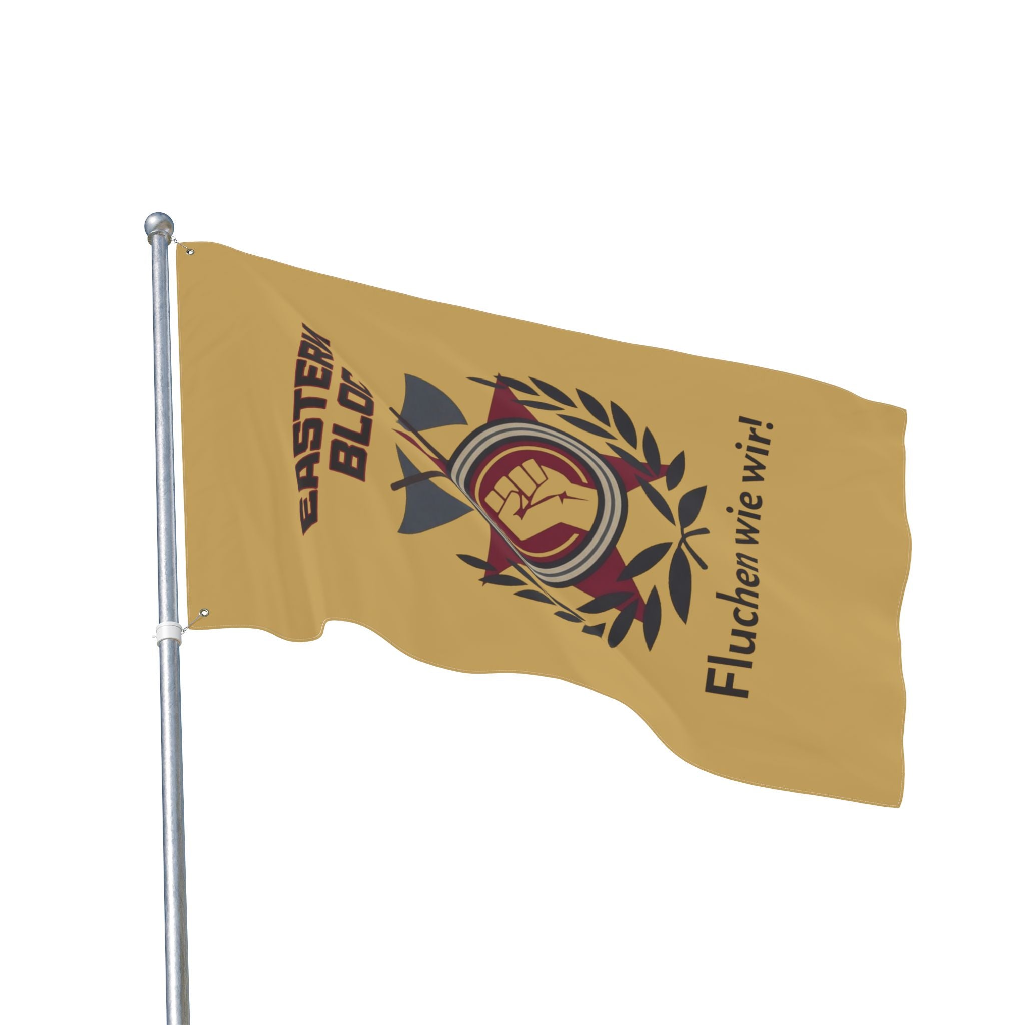 Vertical -  Timbers Army - Eastern Bloc  Double-Sided Military Flag