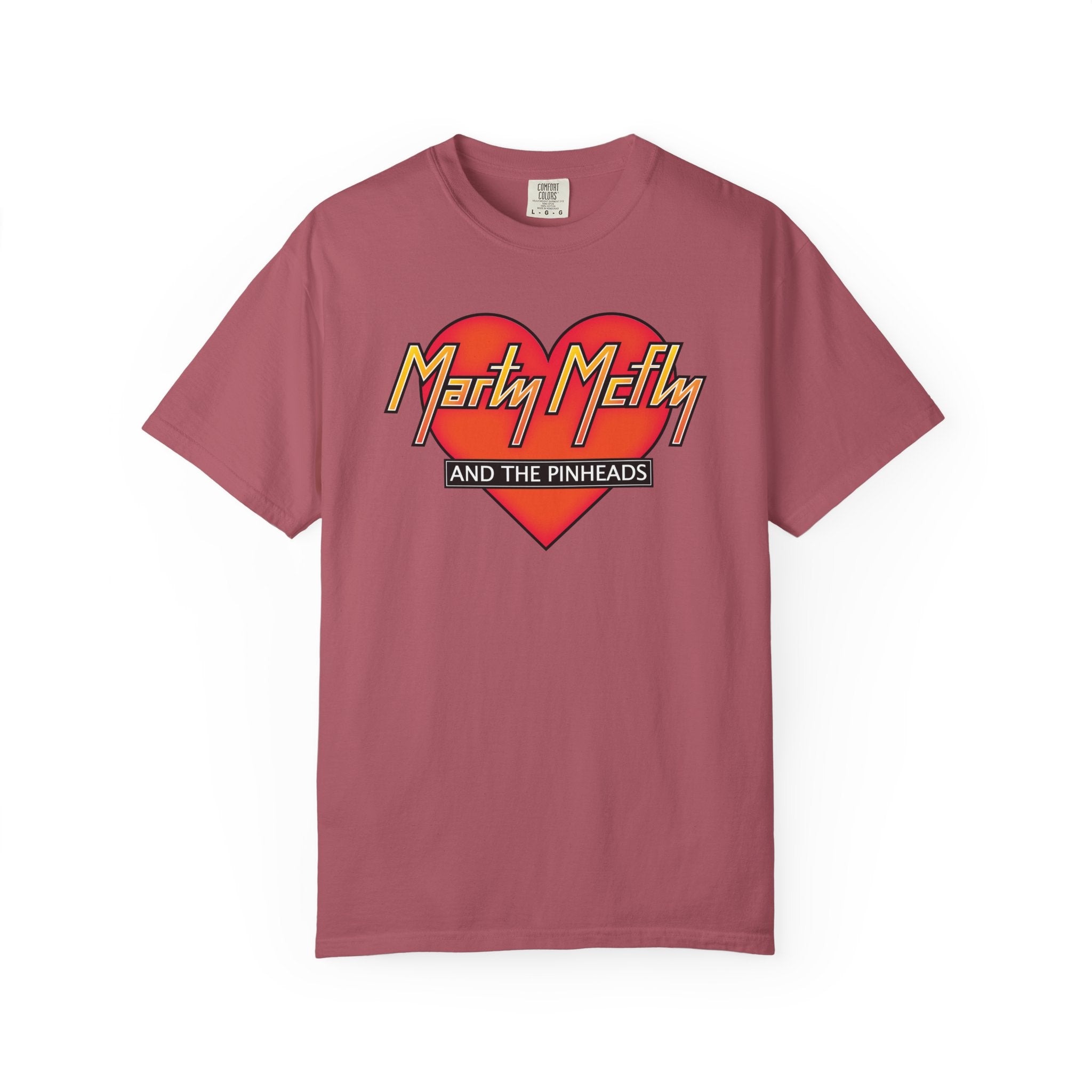 Marty McFly & The Pinheads Heart Logo T-Shirt