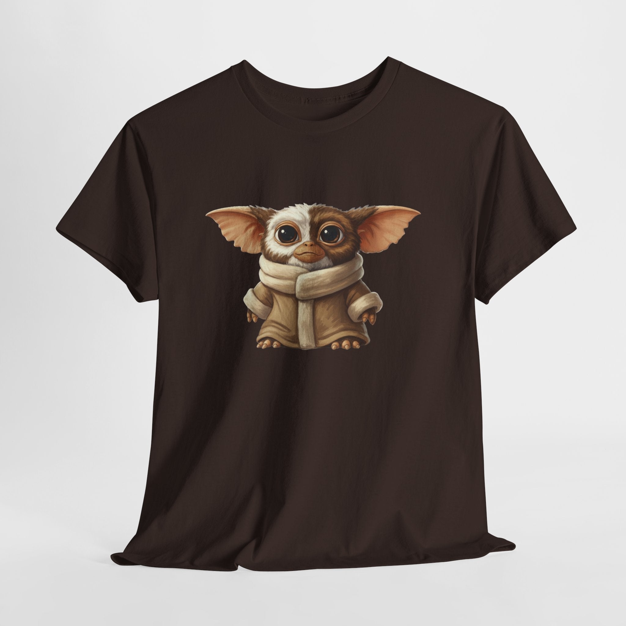 Grogwai Mashup Graphic Tee — Cozy Cute Alien Character T‑Shirt - Gizmo and Grogu all in one!