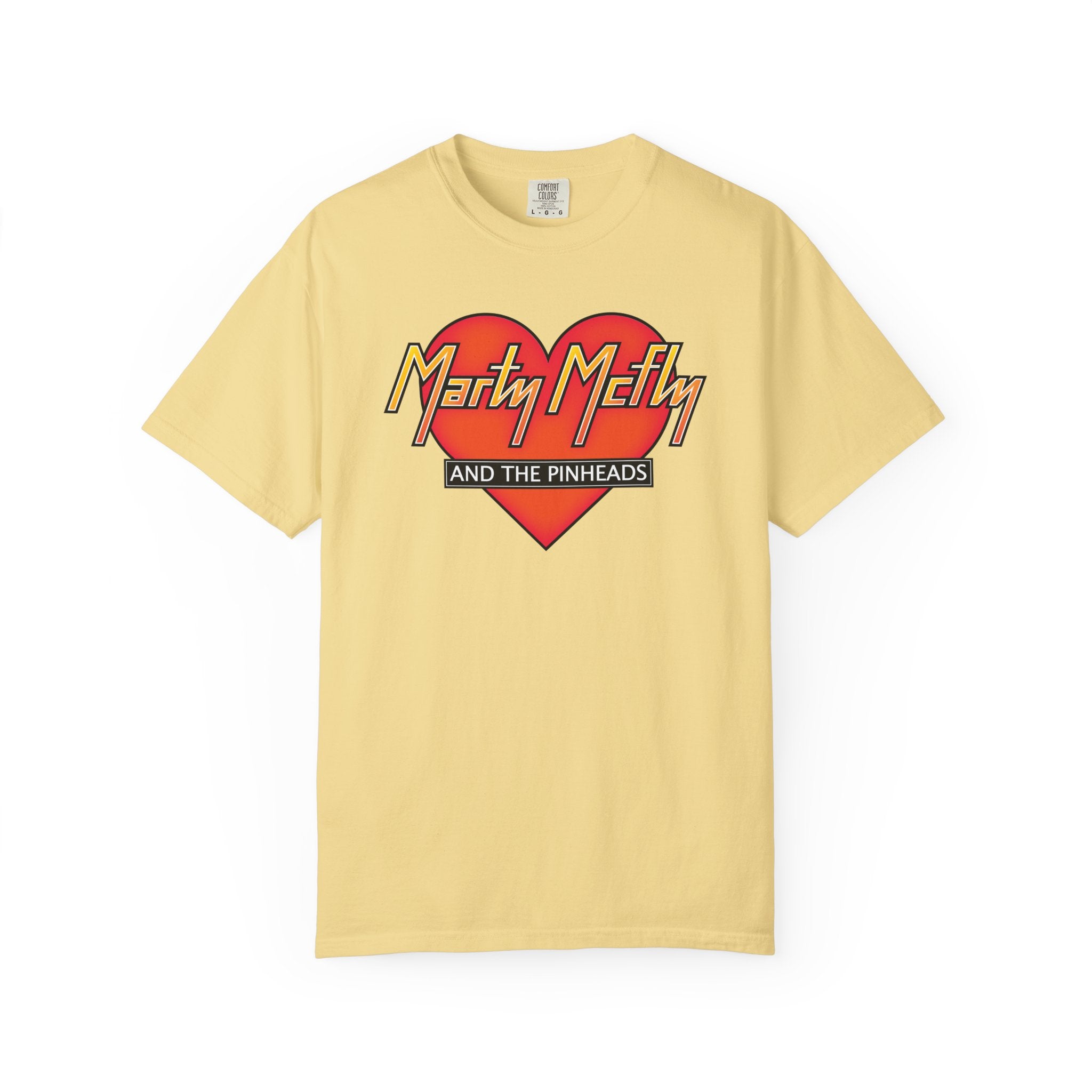 Marty McFly & The Pinheads Heart Logo T-Shirt