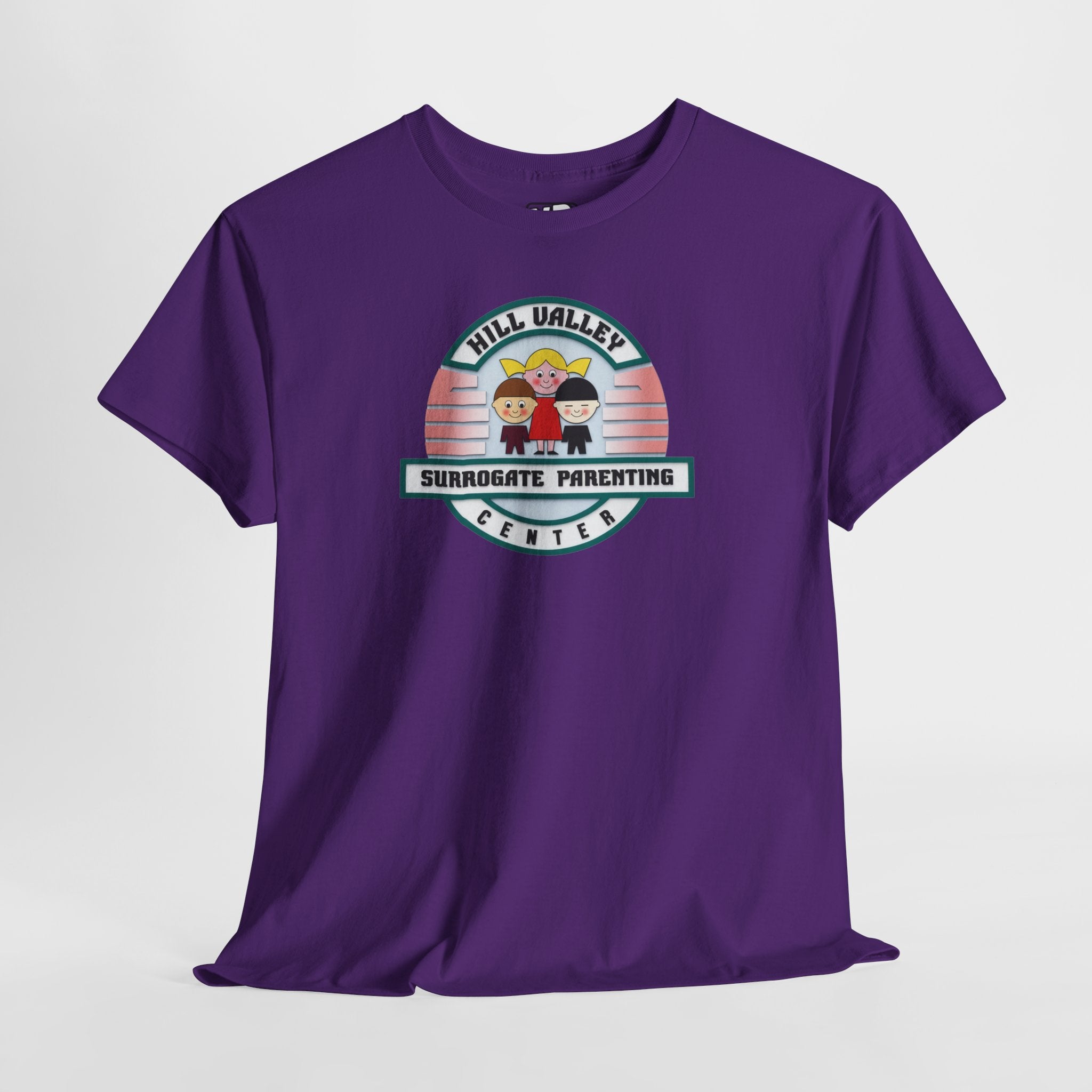 Hill Valley 2015 Surrogate Parenting Center Logo Tee