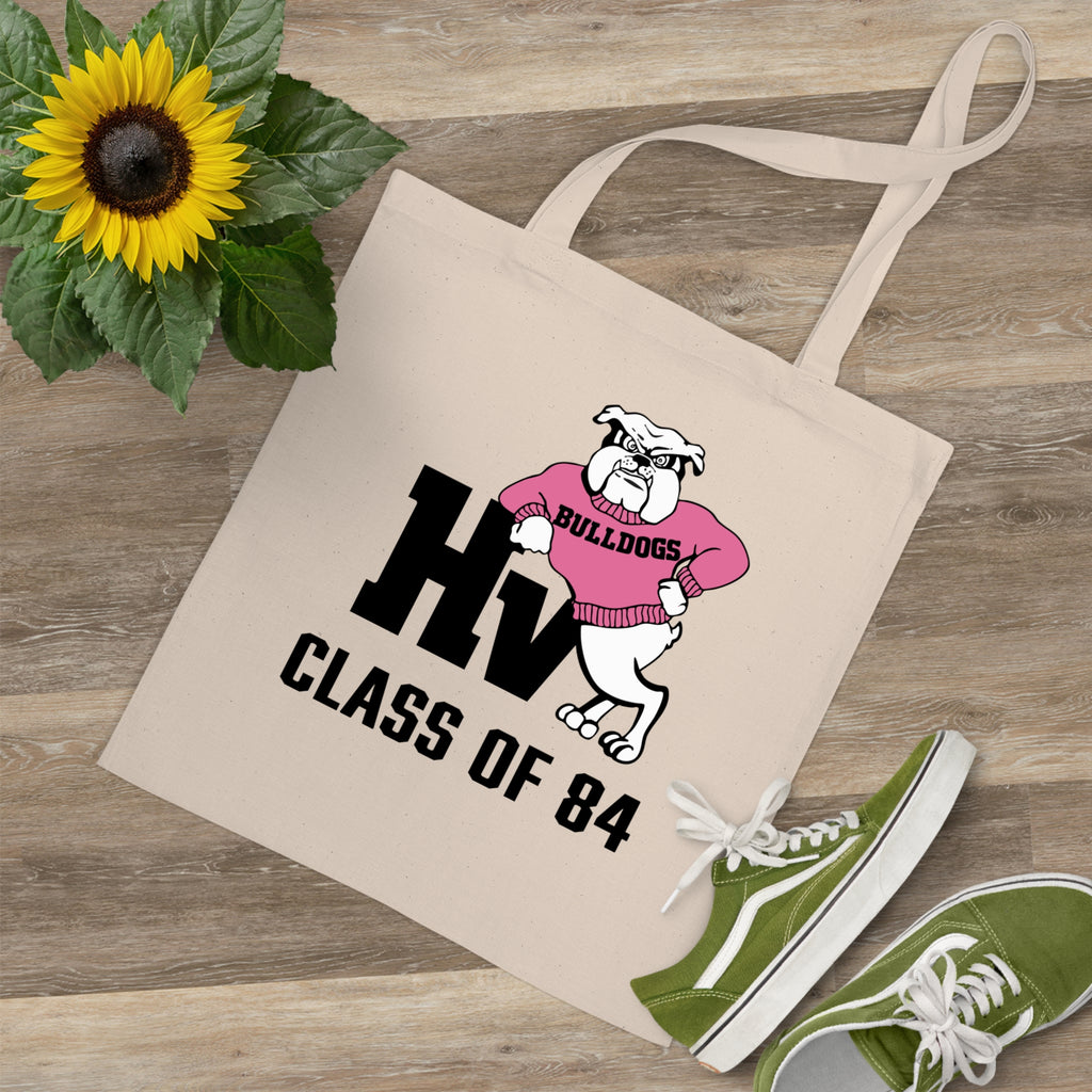 Bulldogs Class of 84 Tote Bag - Back to the Future Inspired Design