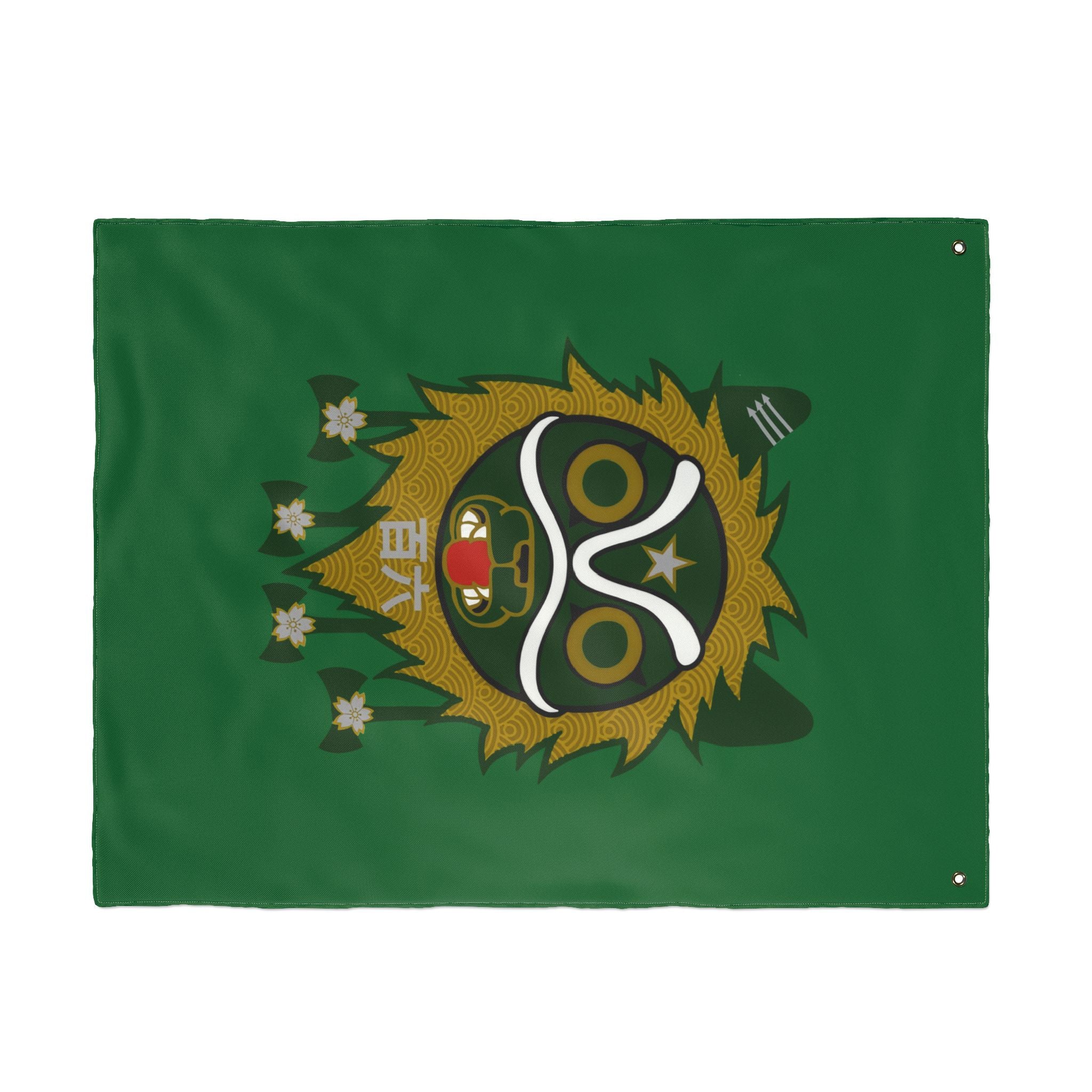 Vertical -  Timbers Army 106 San Mask Double-Sided Military Flag