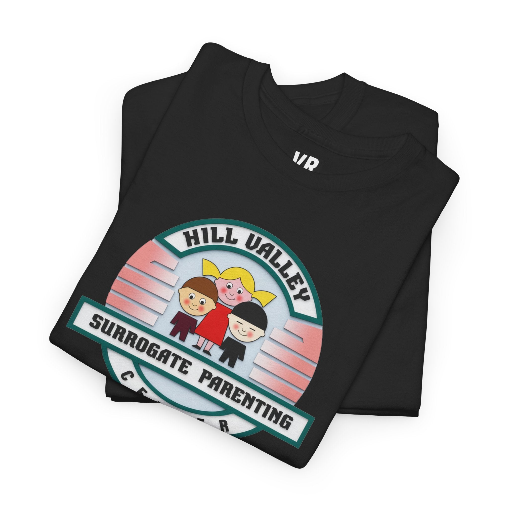 Hill Valley 2015 Surrogate Parenting Center Logo Tee